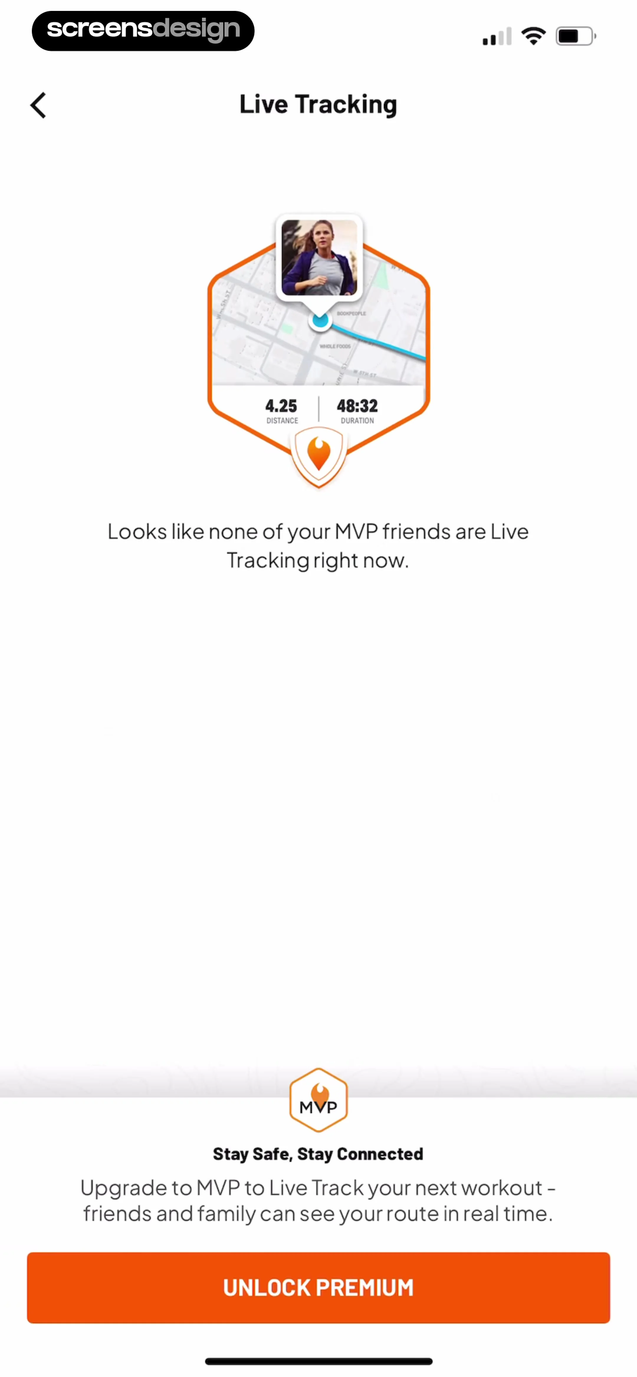 Map My Run GPS Running Tracker screen 140
