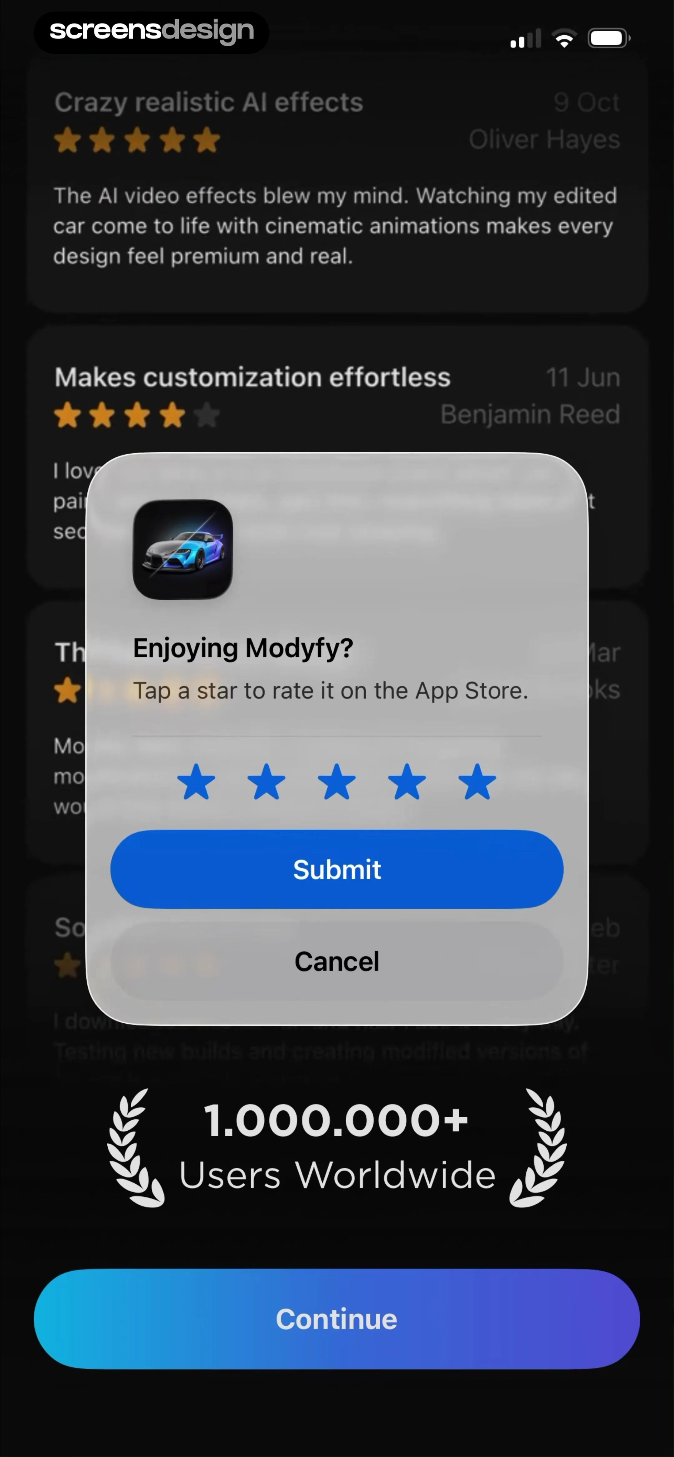 Modyfy: AI Car Designer screen 6