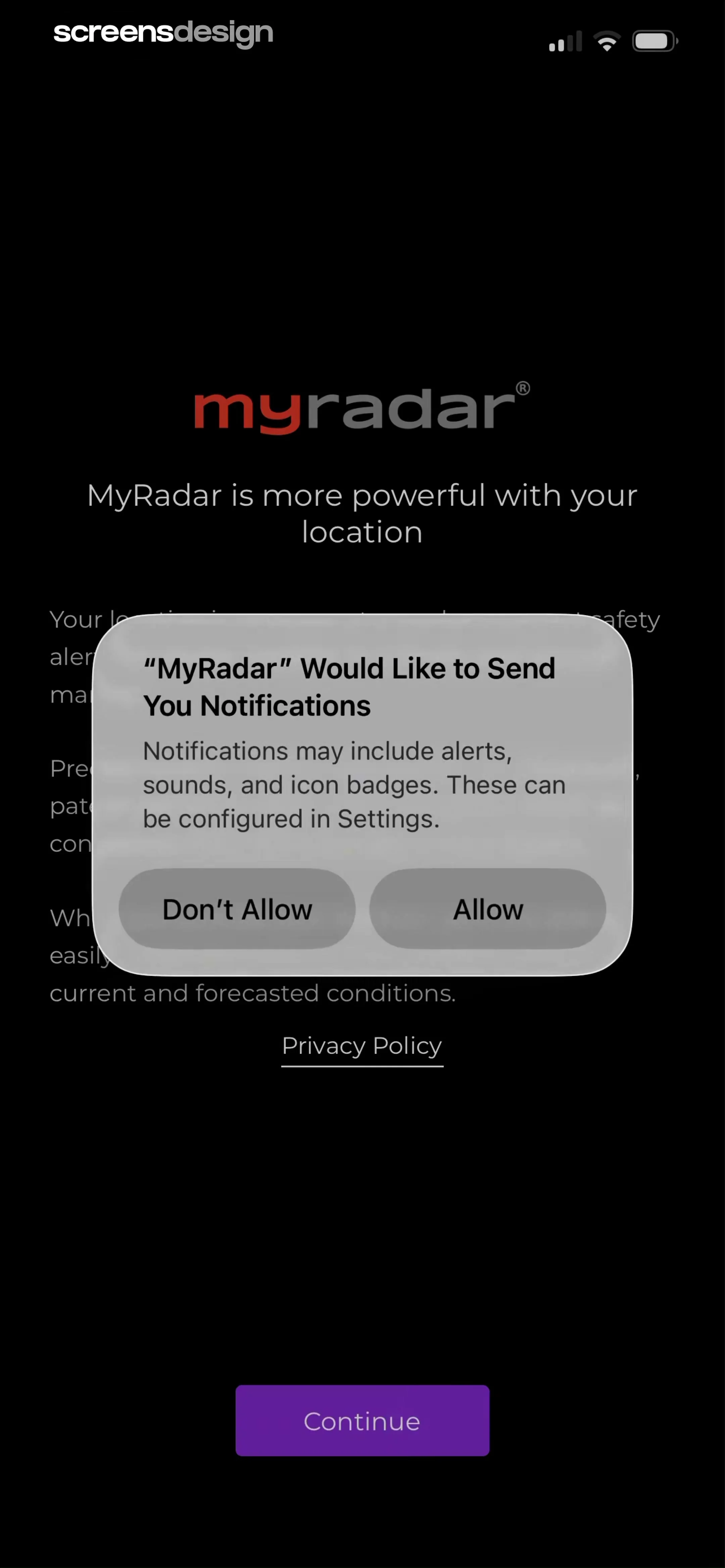 MyRadar Accurate Weather Radar screen 3
