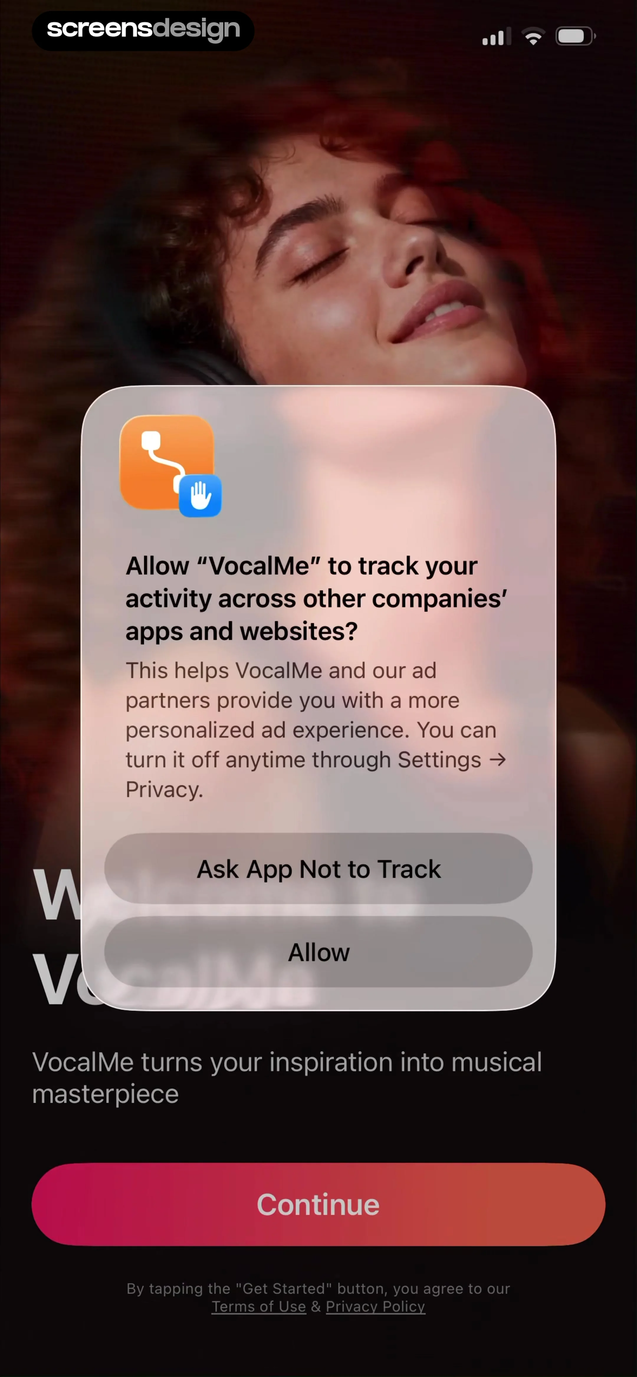 VocalMe: AI Music Generator screen 2