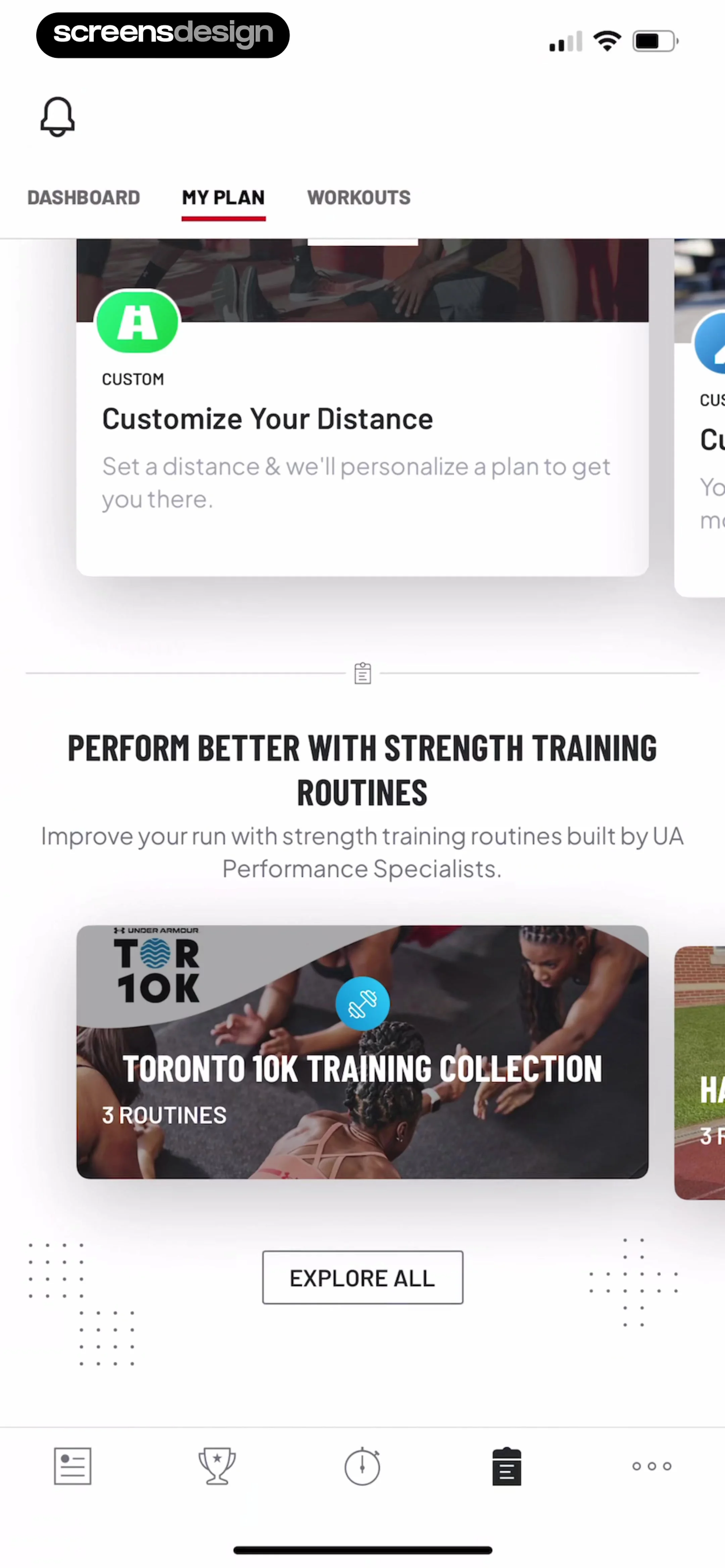 Map My Run GPS Running Tracker screen 105