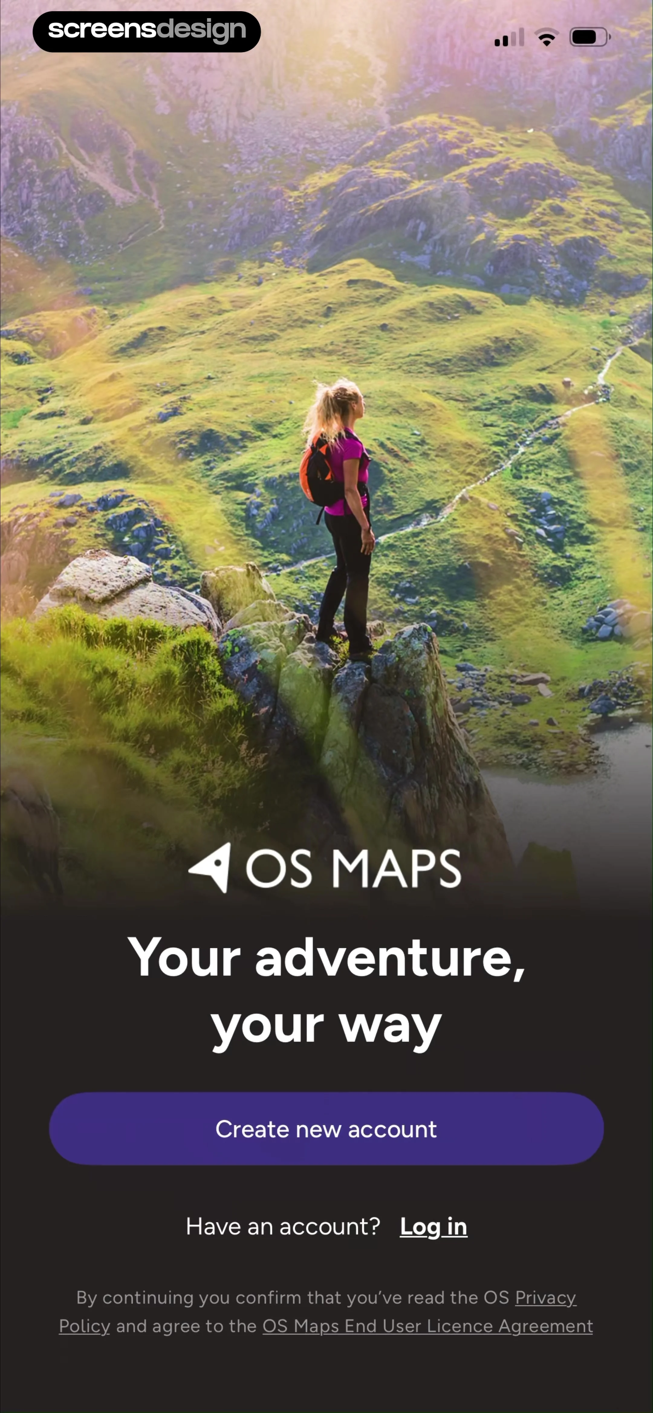 OS Maps: Walk, Hike, Run, Bike screen 3