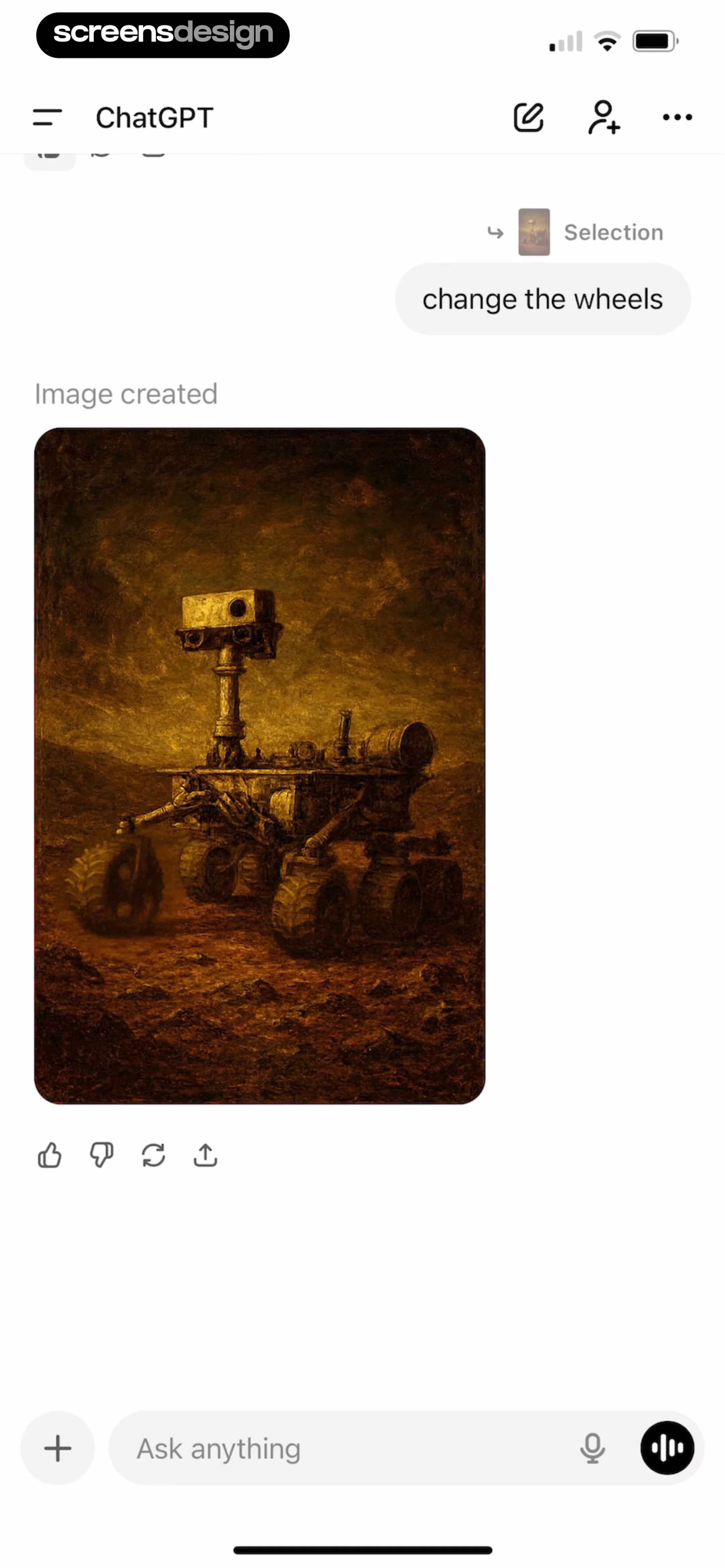 ChatGPT screen 16