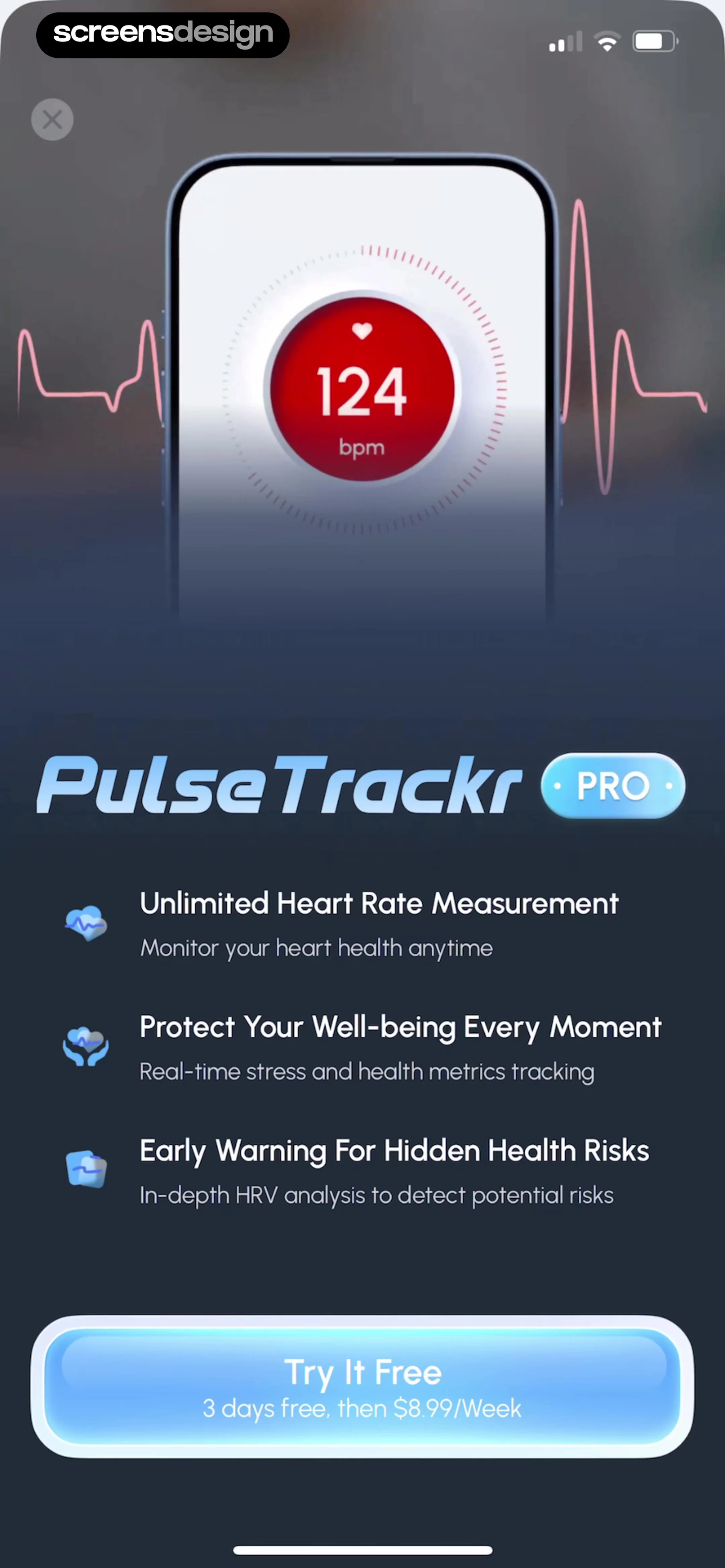 PulseTrackr：Heart Rate & HRV screen 7
