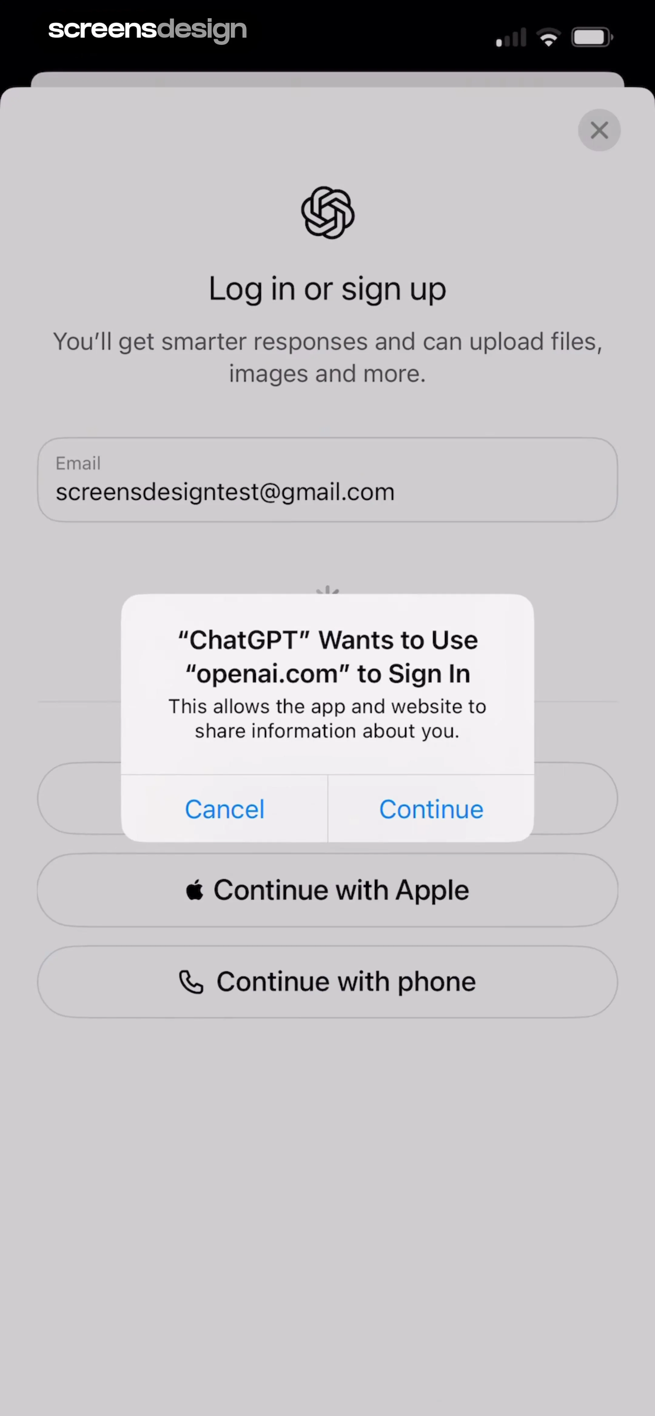 ChatGPT screen 8