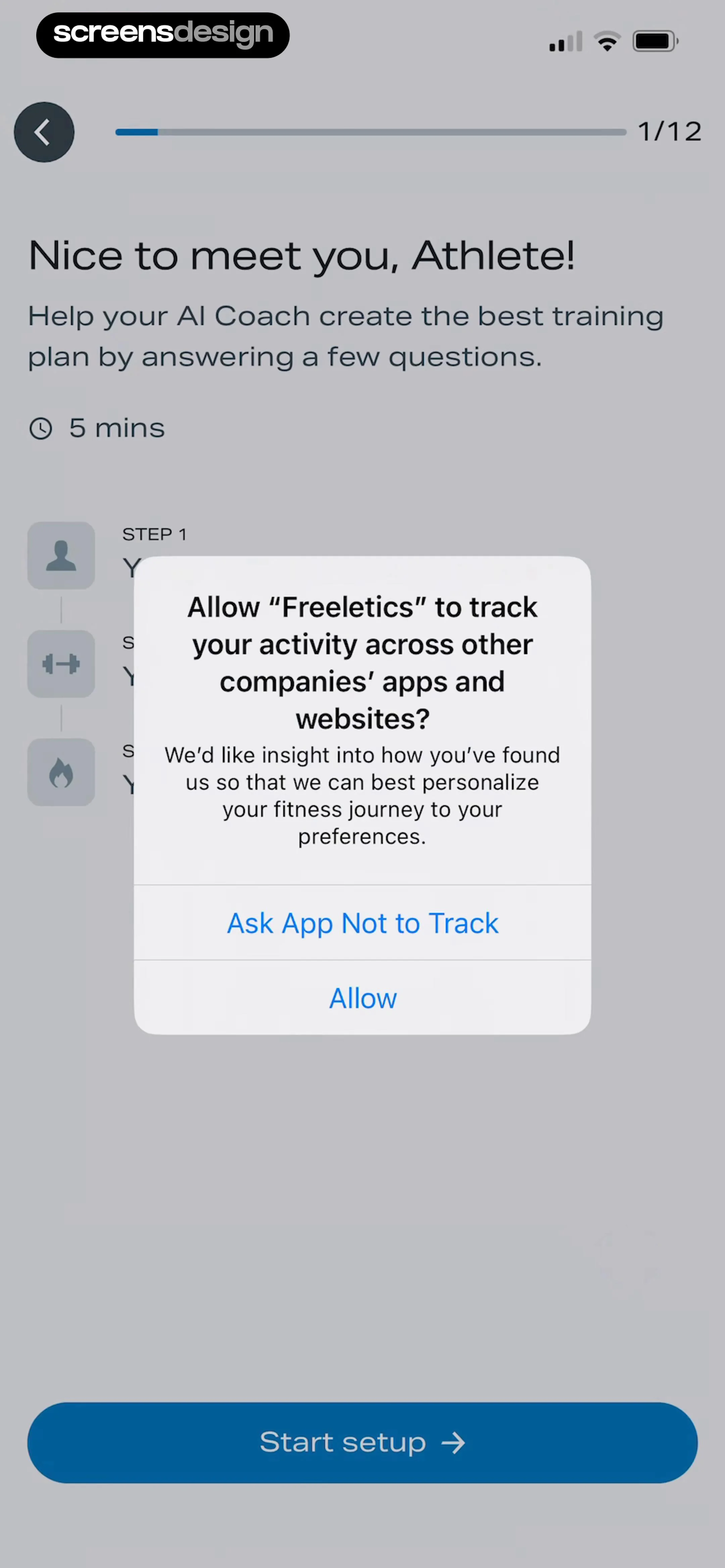 Freeletics: Workouts & Fitness screen 7