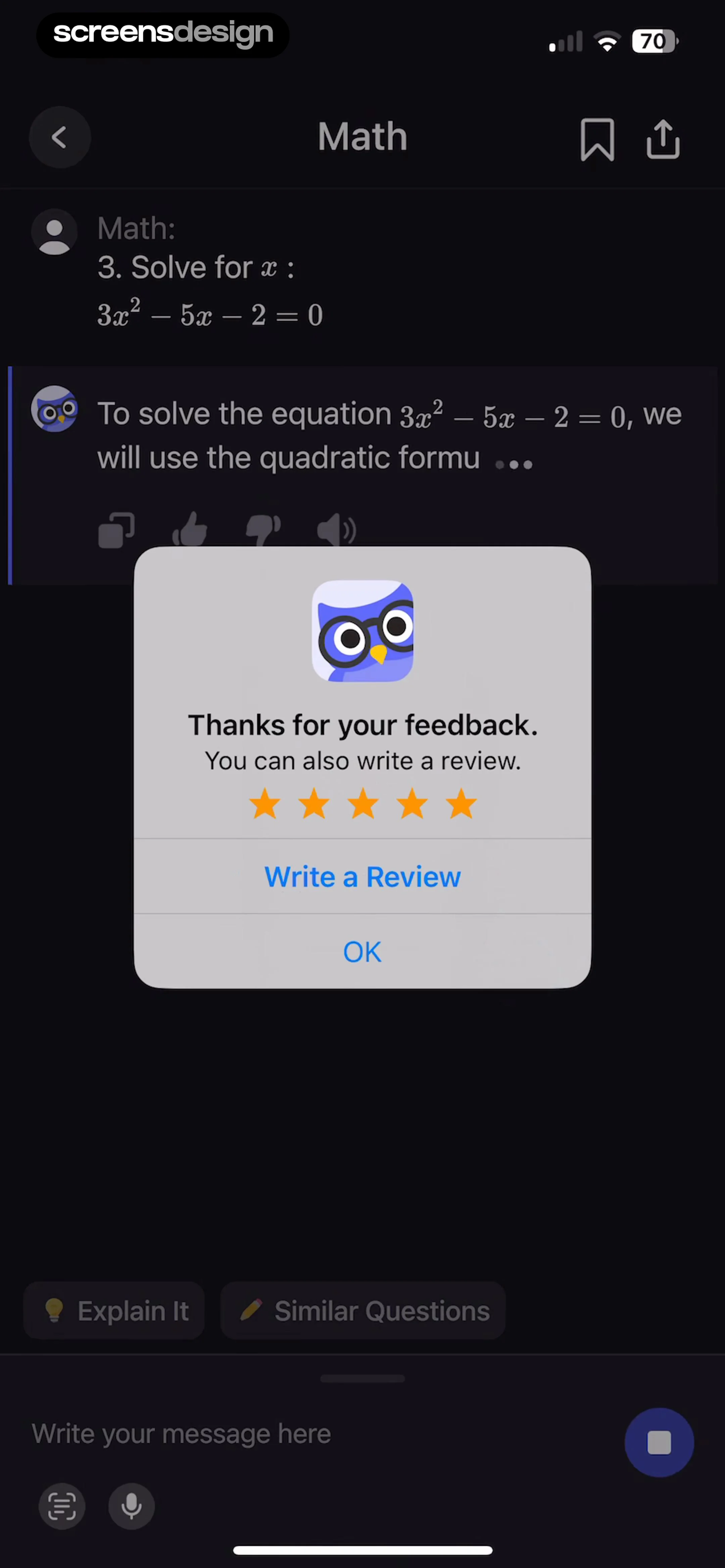 Nerd AI - Math Problem Solver screen 24