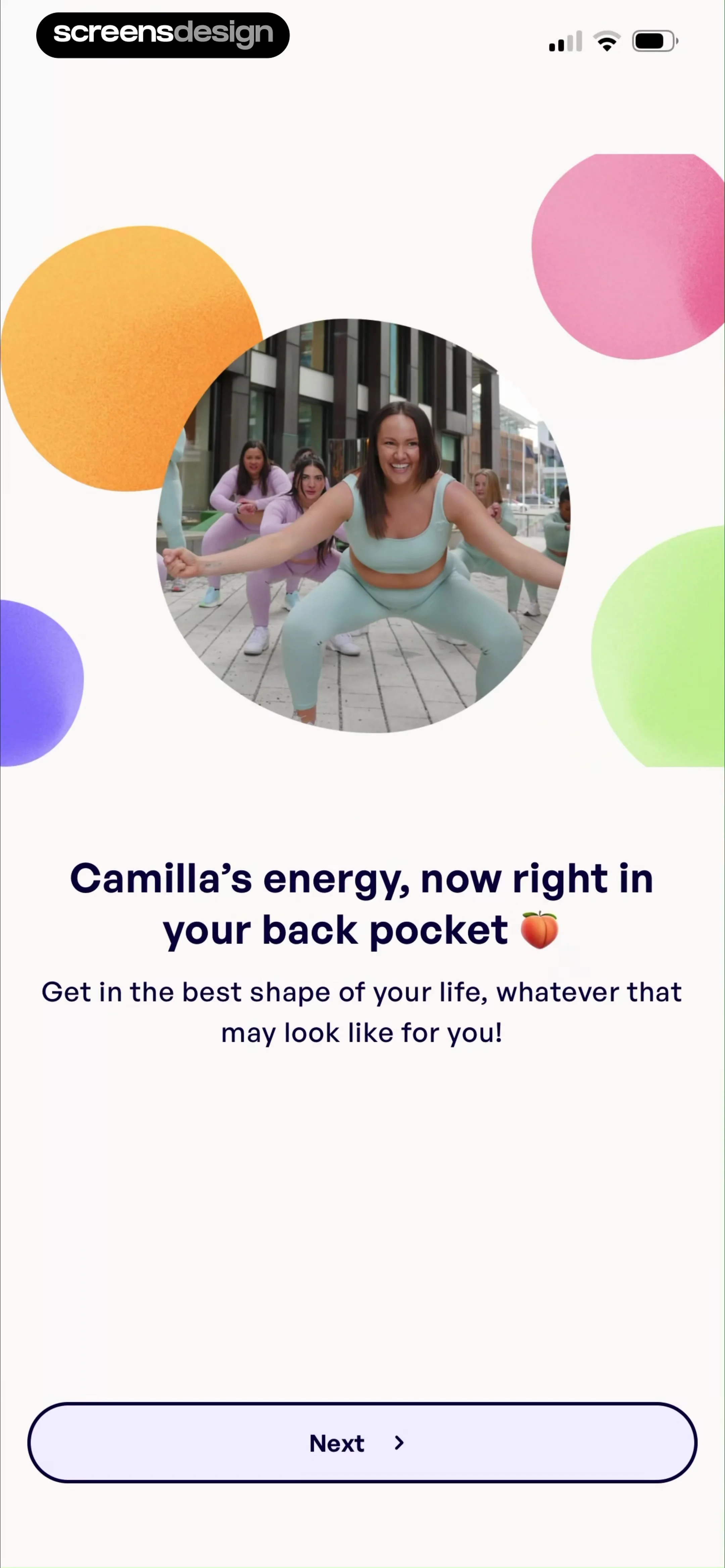 Mila: Home Workout & Fitness screen 3