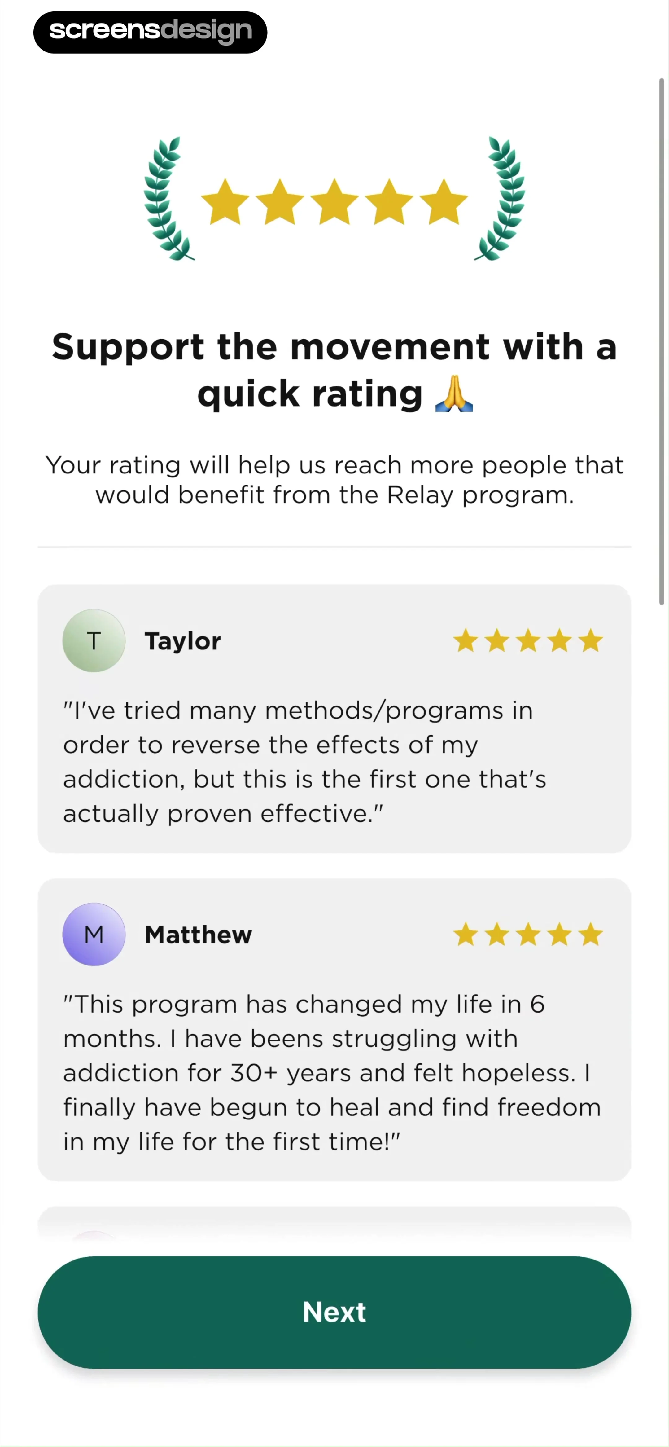 Relay: Quit Lust & Addiction screen 8