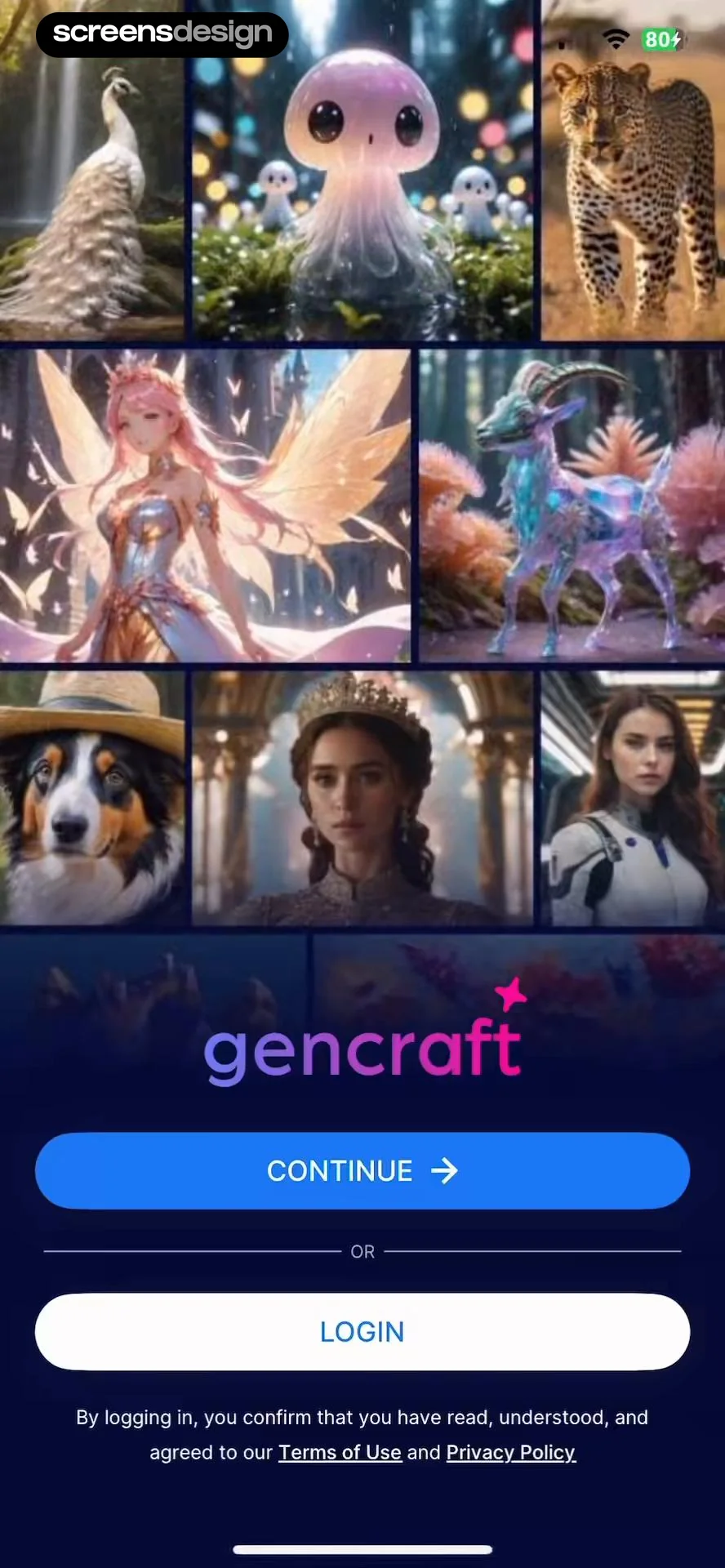 Gencraft AI Image Generator screen 2