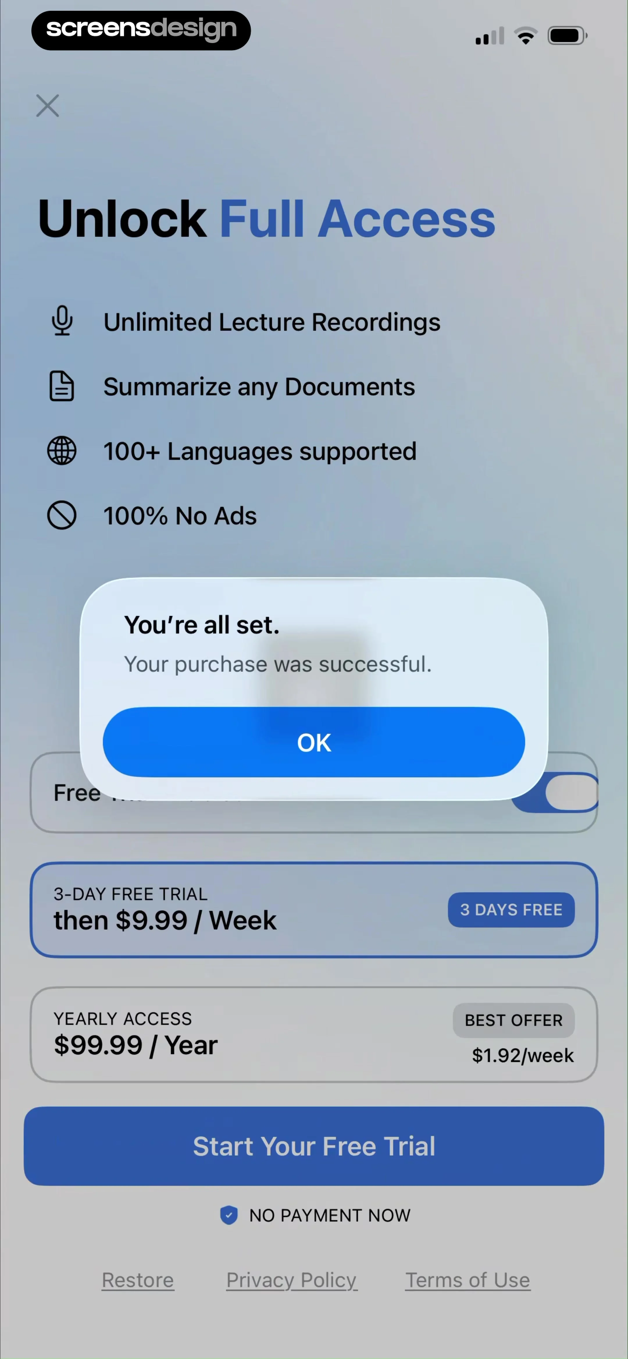 AI Note Taker - Voice to Notes screen 8