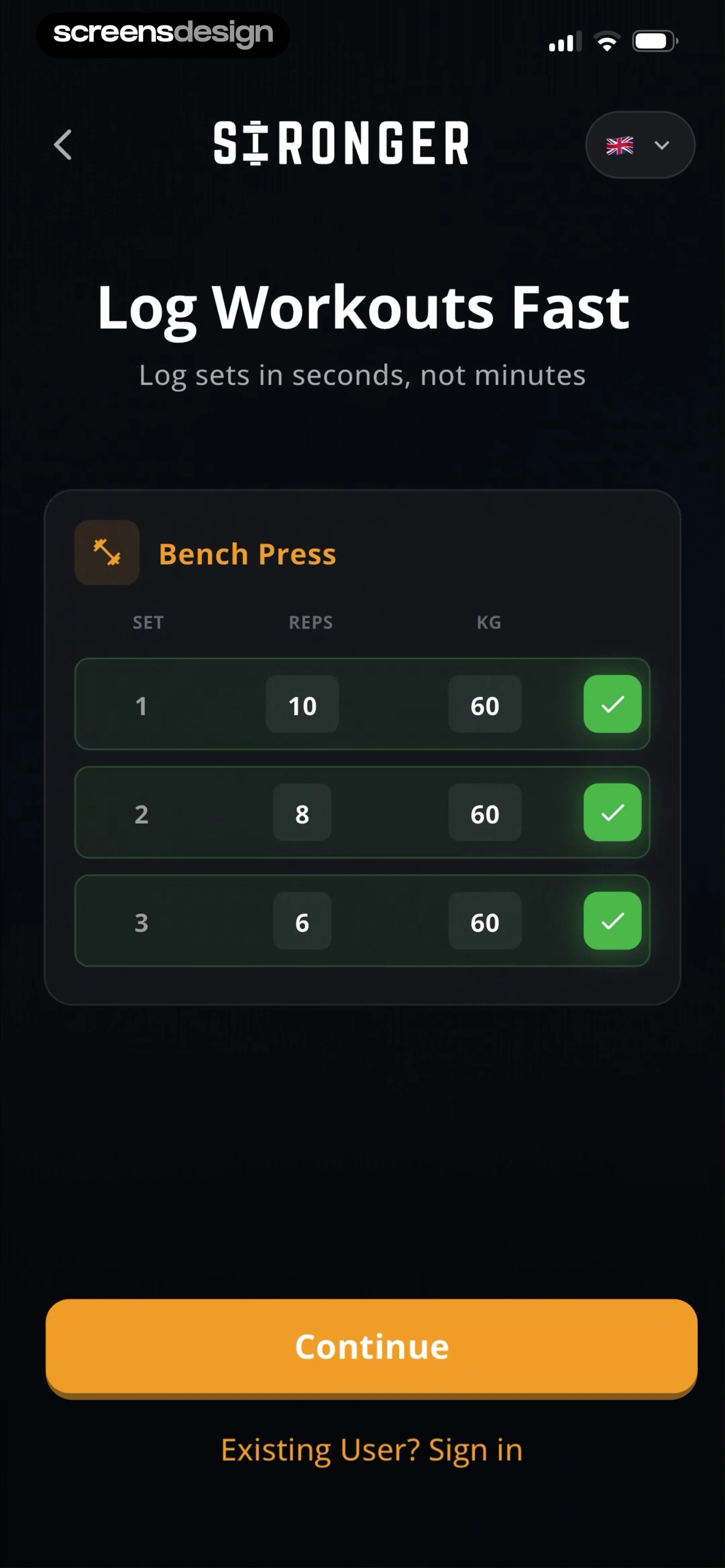 Stronger - Gym Workout Planner screen 4