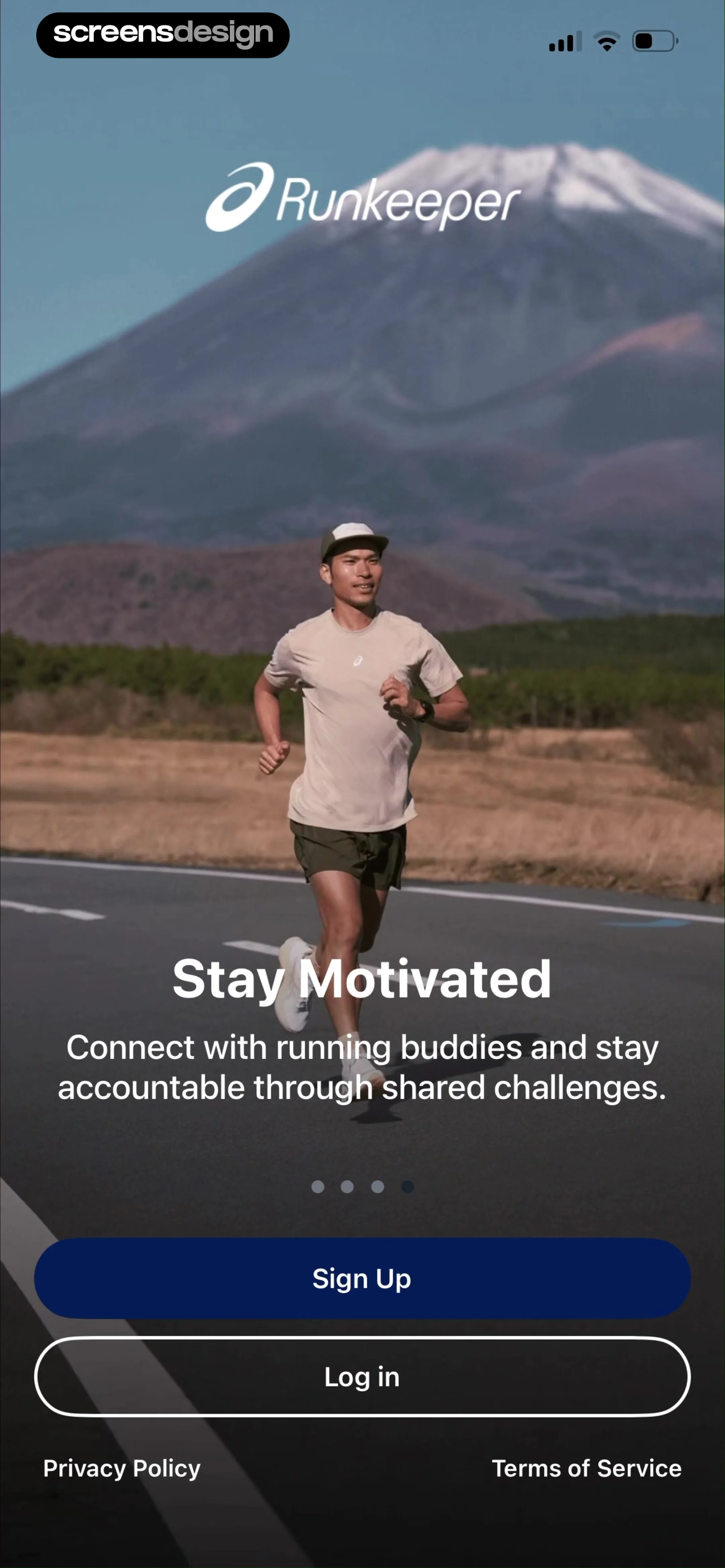 ASICS Runkeeper—Run Tracker screen 5