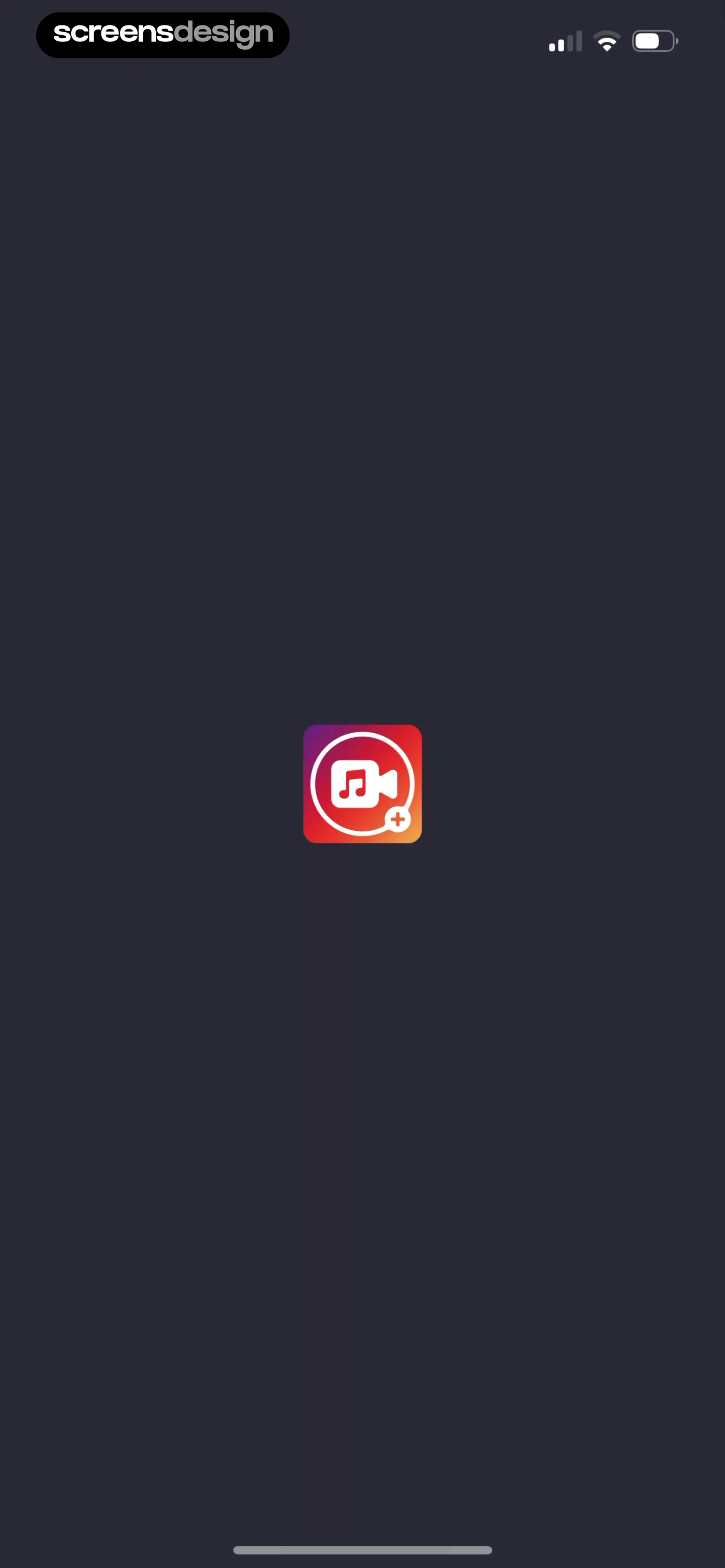 Add Background Music To Video screen 1