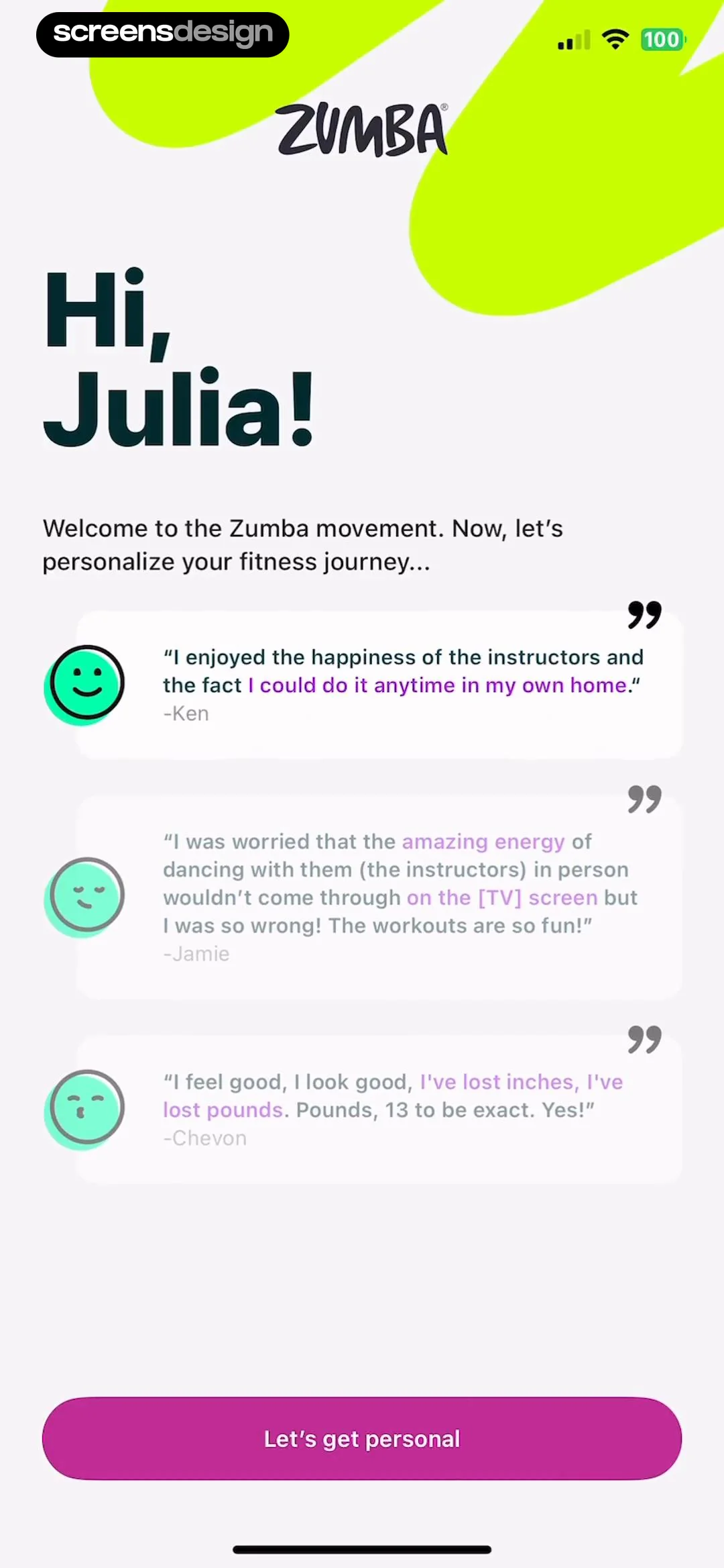 Zumba - Dance Fitness Workout screen 5