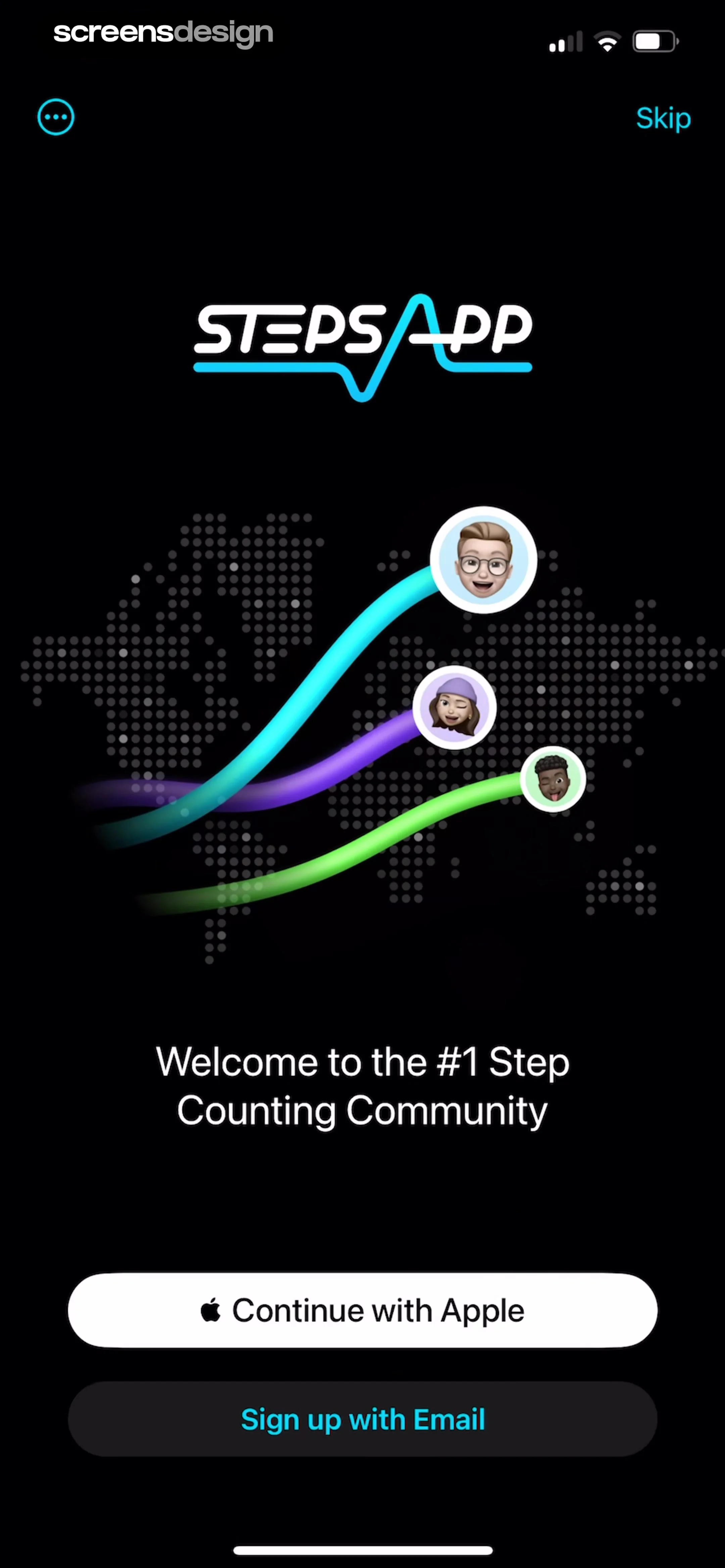 StepsApp Pedometer screen 3