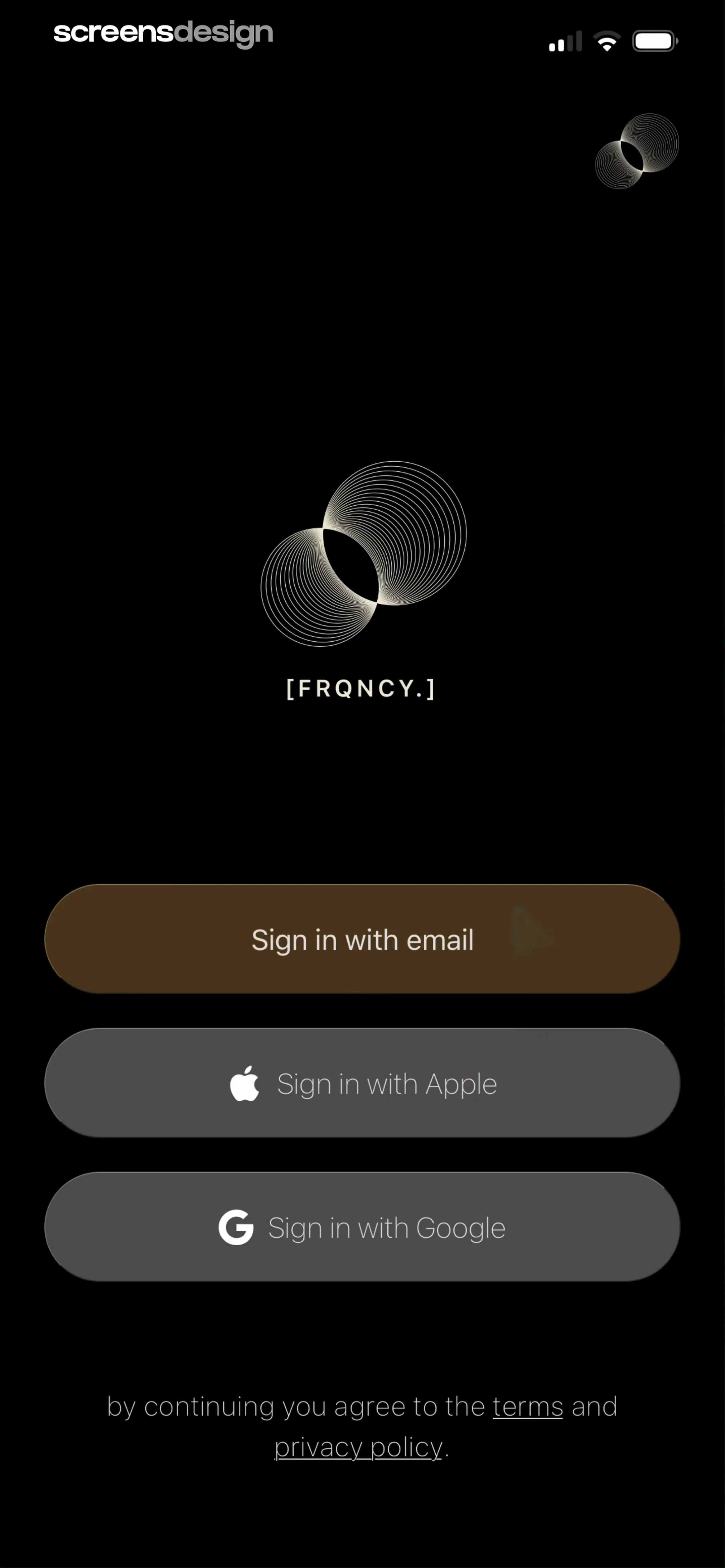 FRQNCY. screen 7