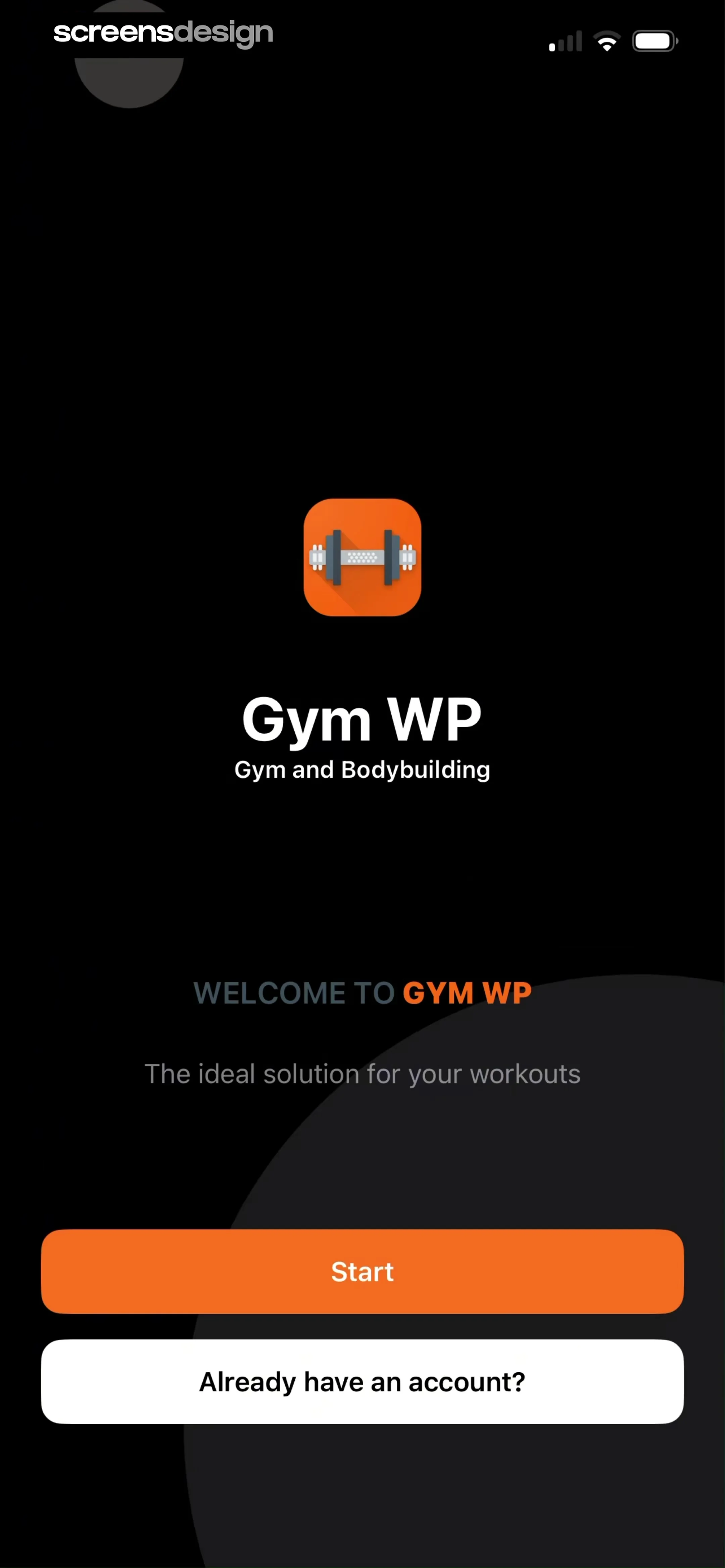 Gym WP - Workout Planner & Log screen 3