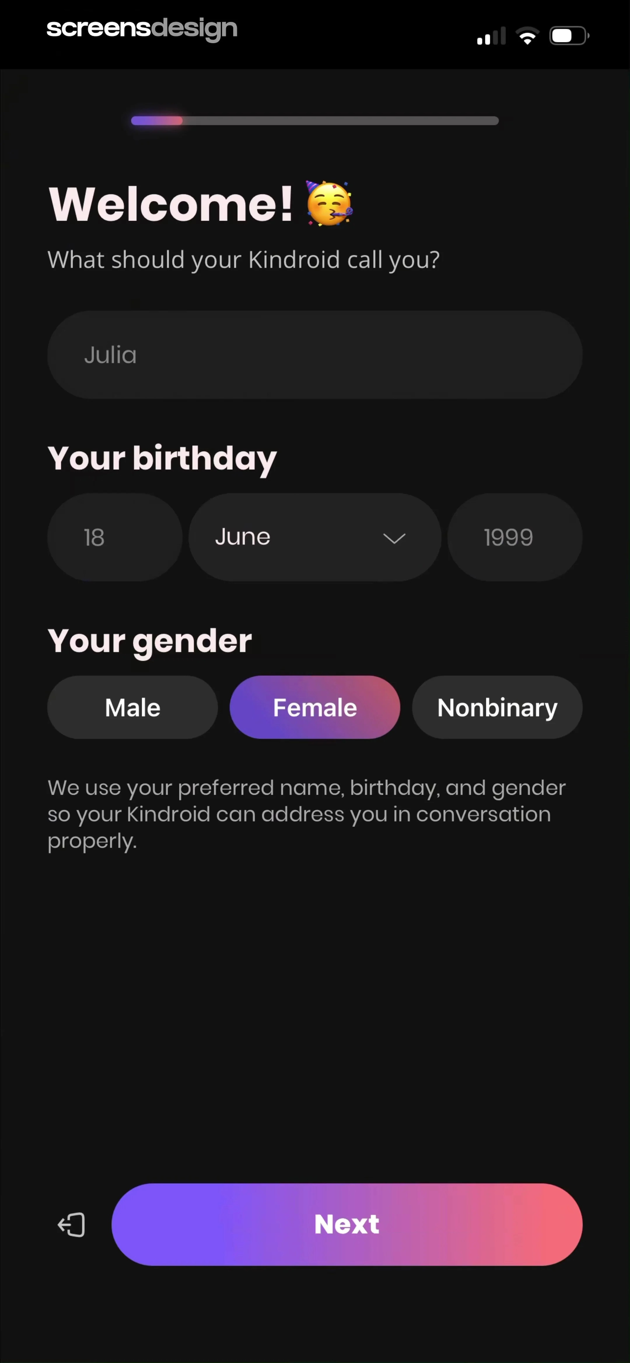Kindroid: Your Personal AI screen 7