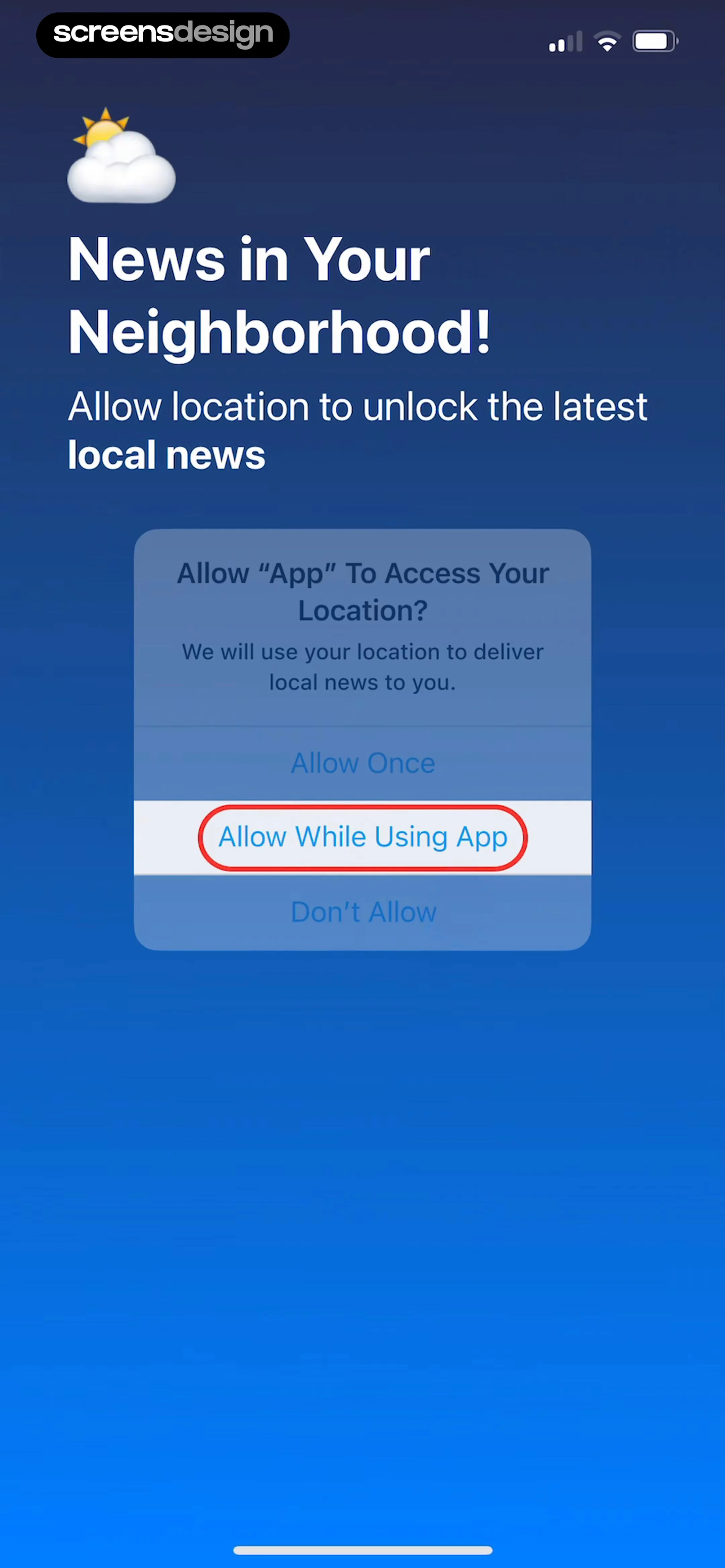 SmartNews: Breaking News replay screen