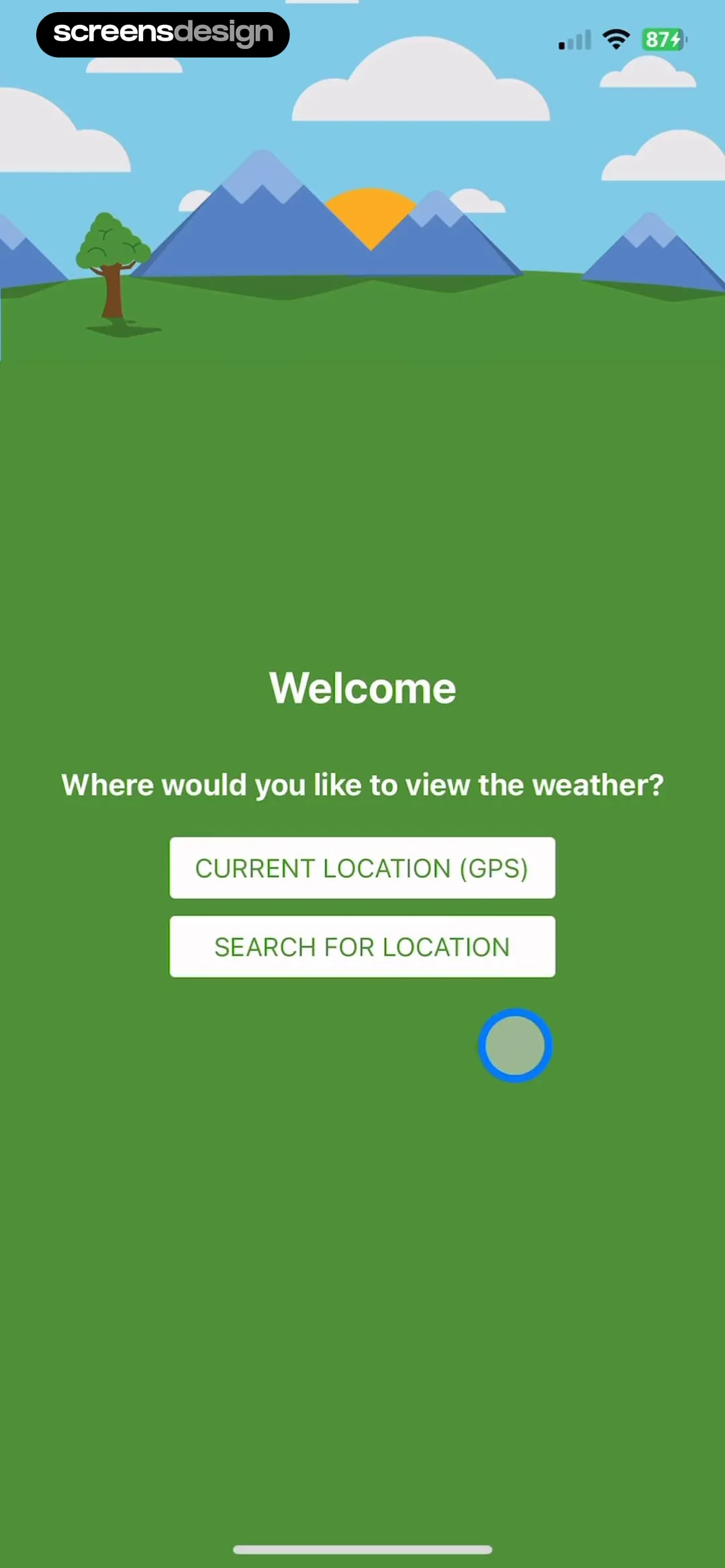 Weather Underground: Local Map screen 4