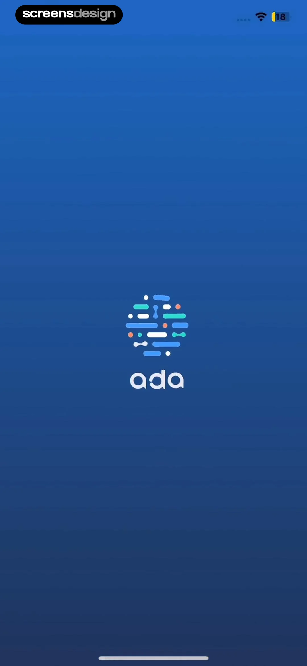 Ada - your health portal screen 1
