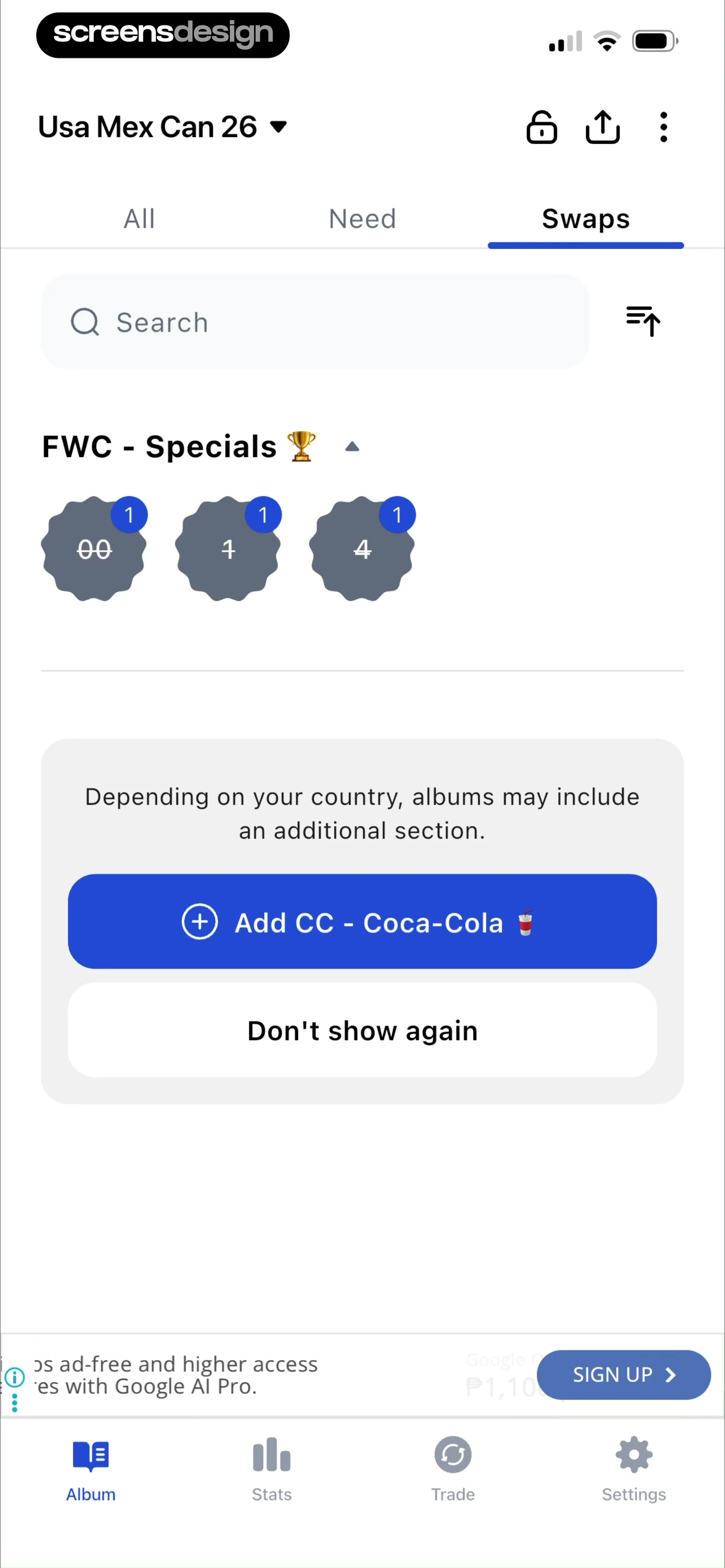 Figuritas: Sticker Collector screen 8