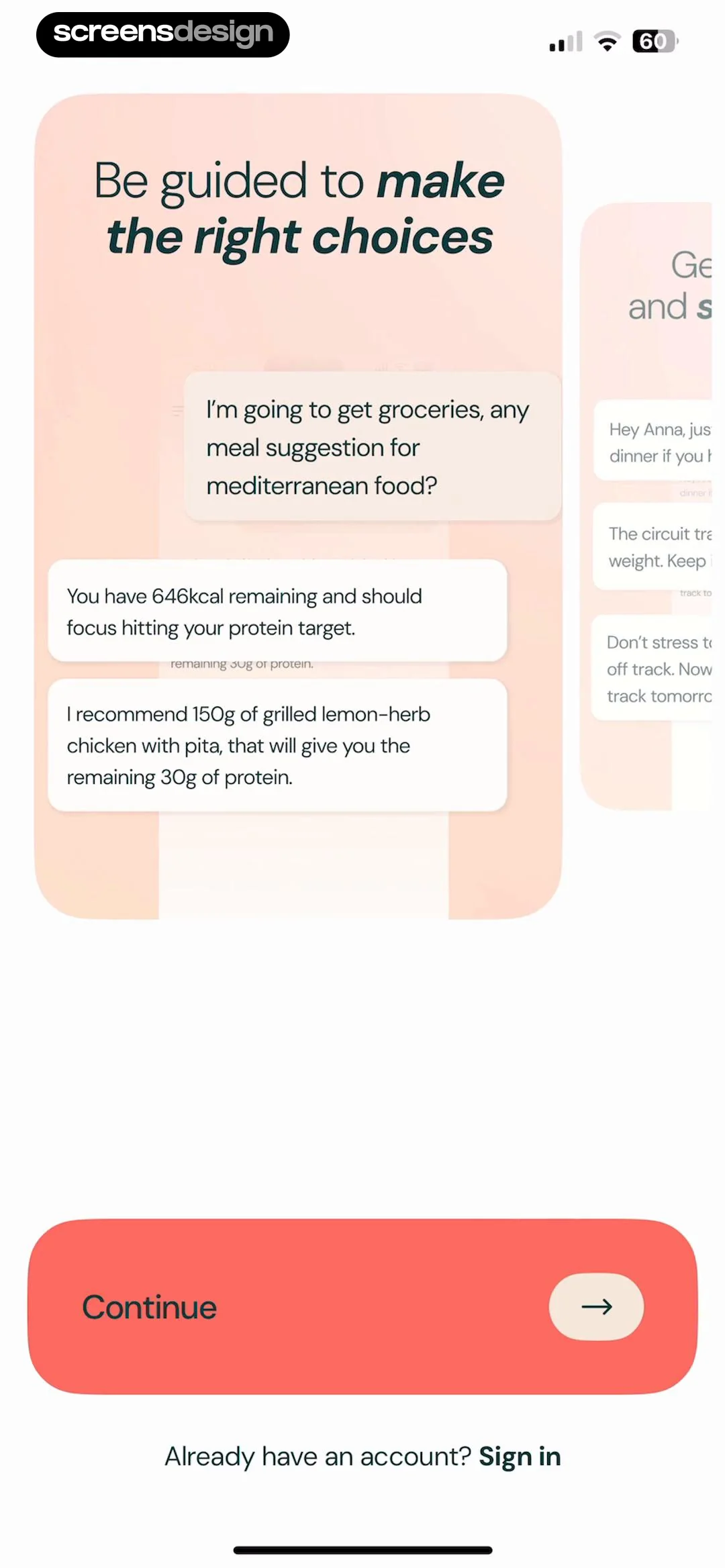 Welling AI Food & Health Coach screen 6