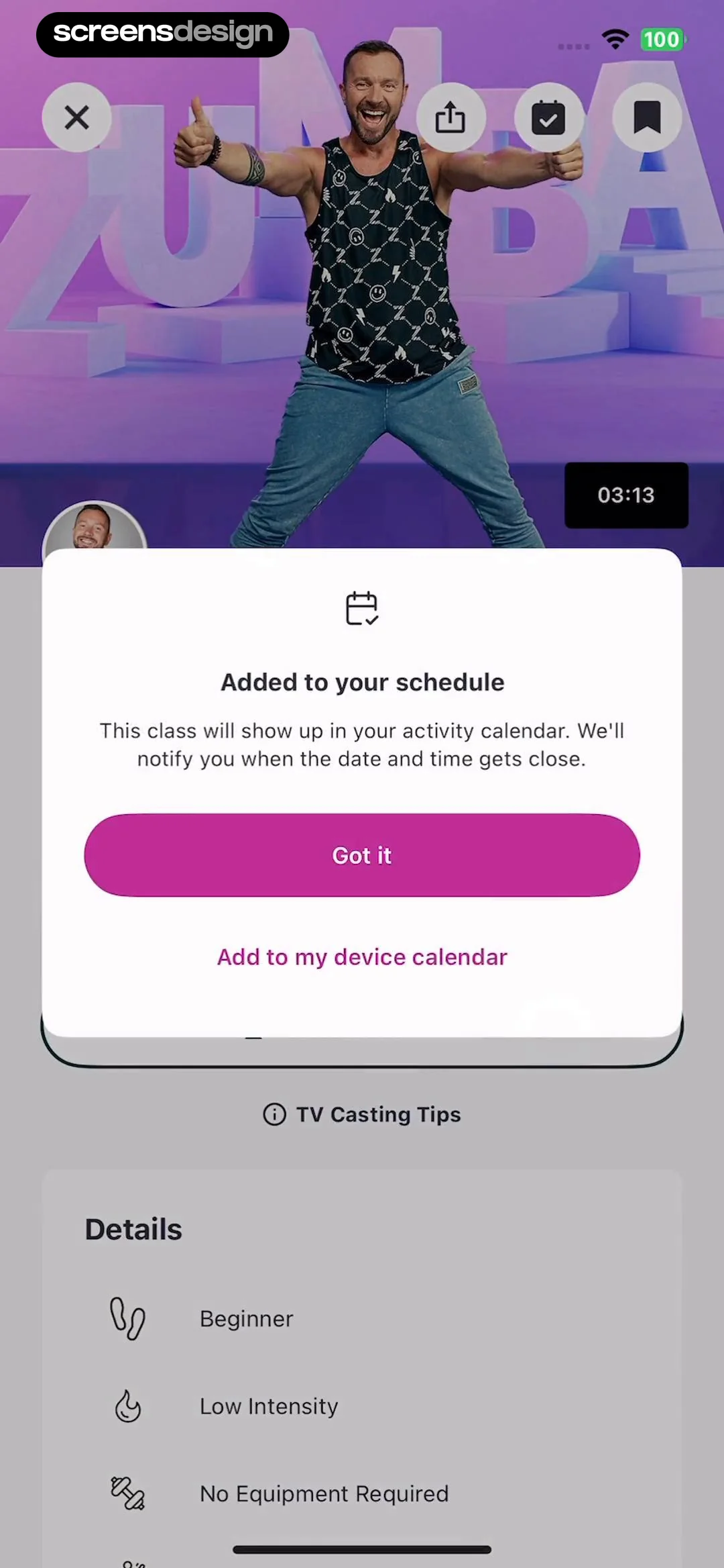 Zumba - Dance Fitness Workout screen 24