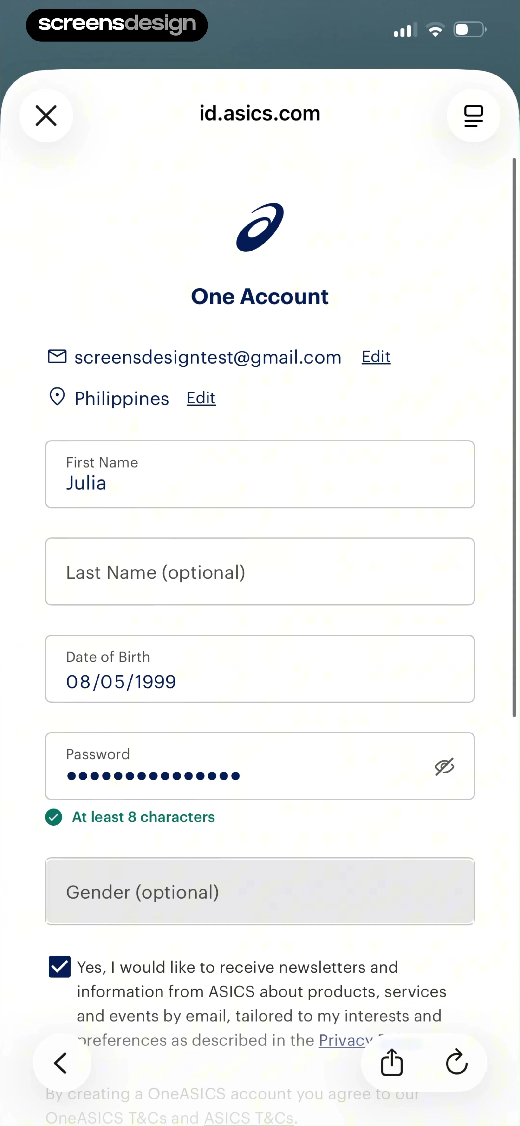 ASICS Runkeeper—Run Tracker screen 8