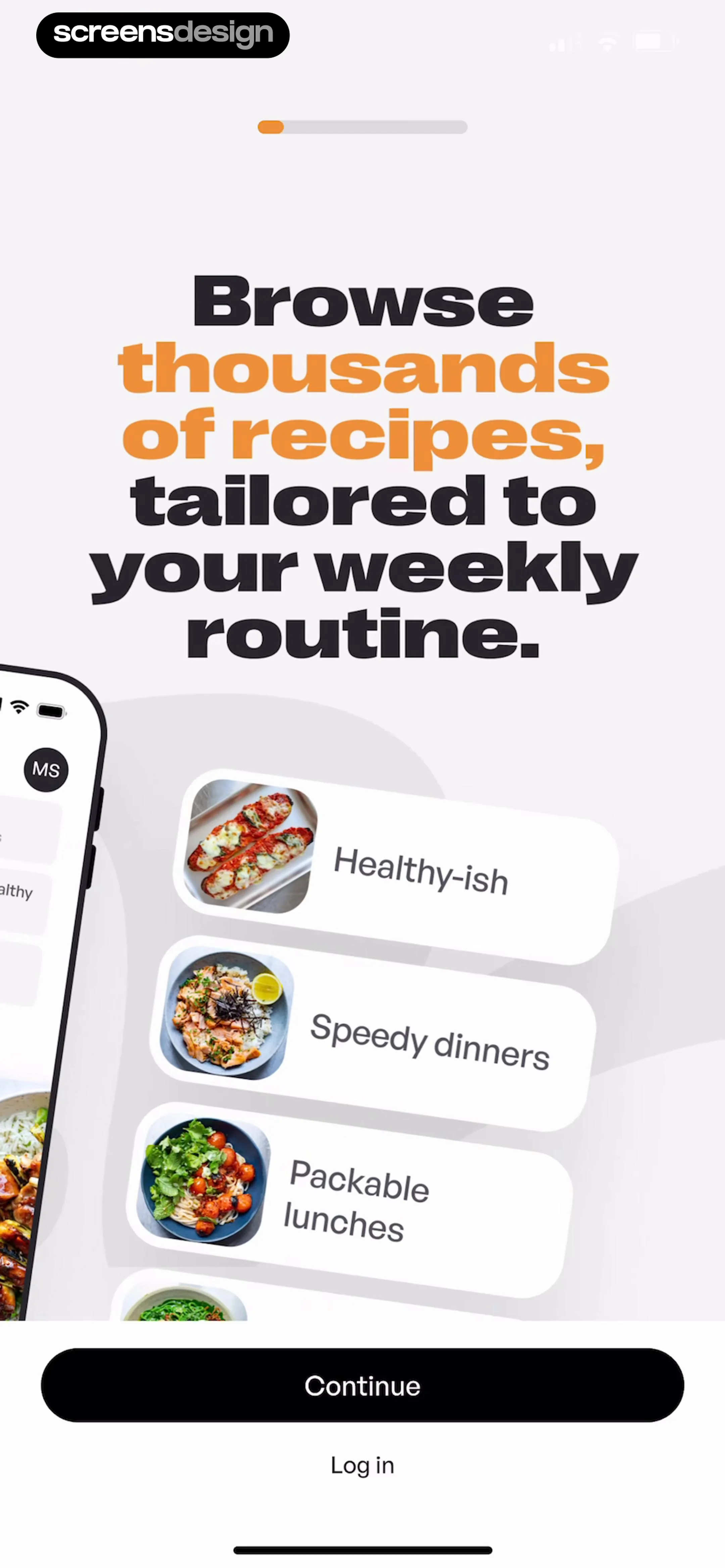 Mob: Meal Planner and Recipes screen 4