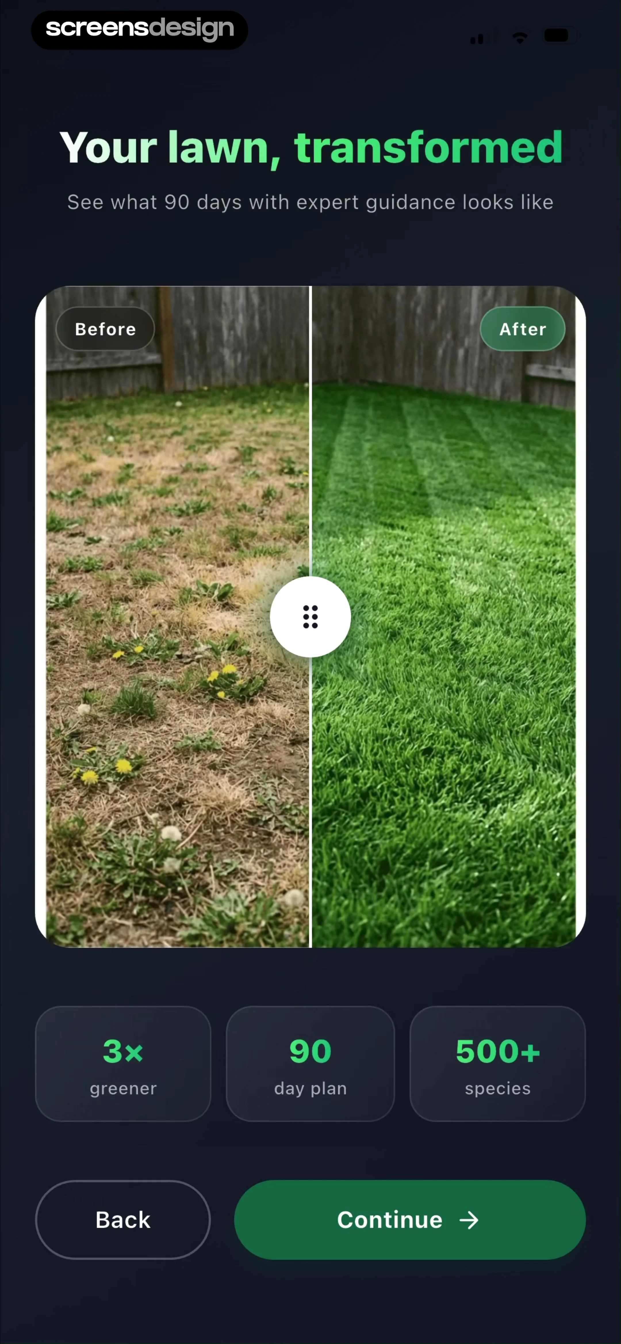 Grass Identifier: AI Scan screen 8