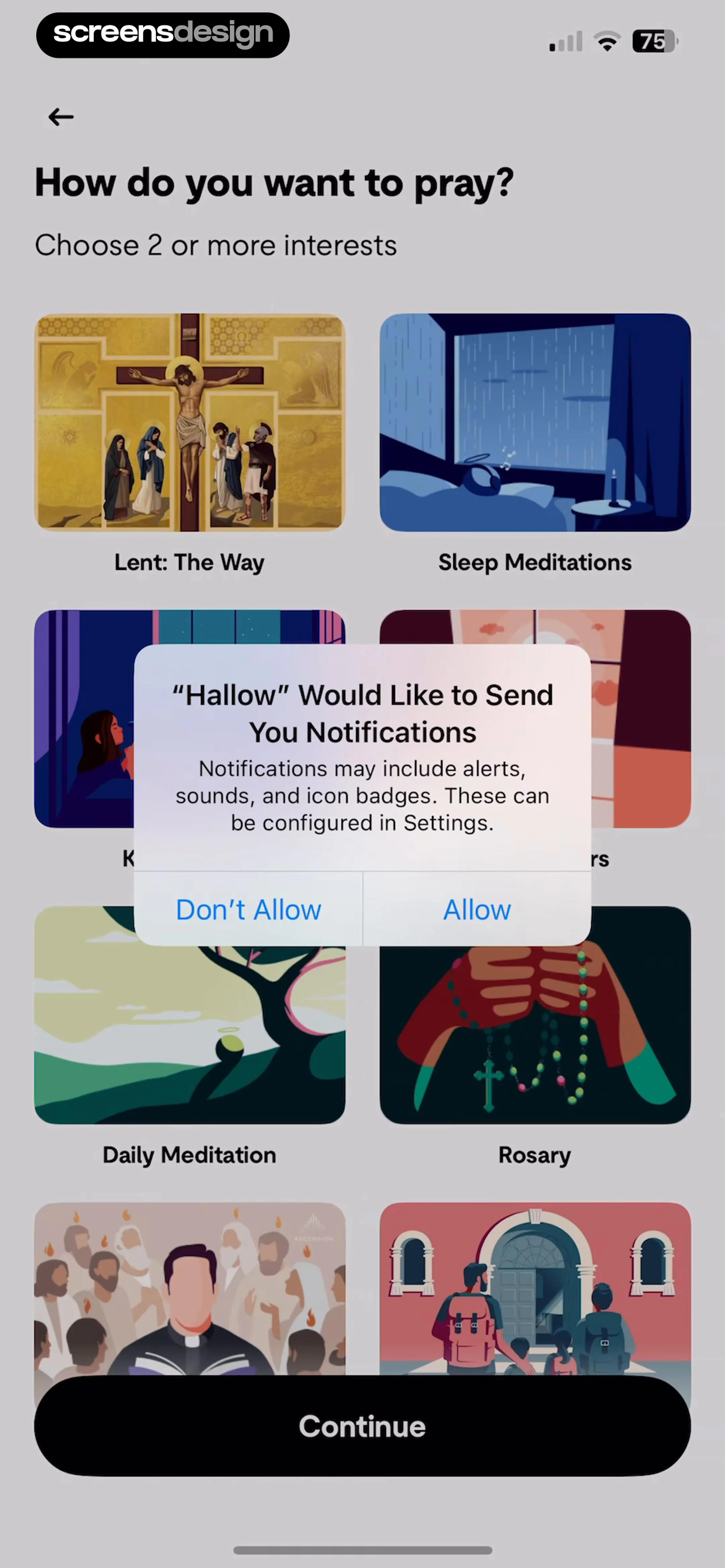 Hallow: Prayer & Meditation screen 6