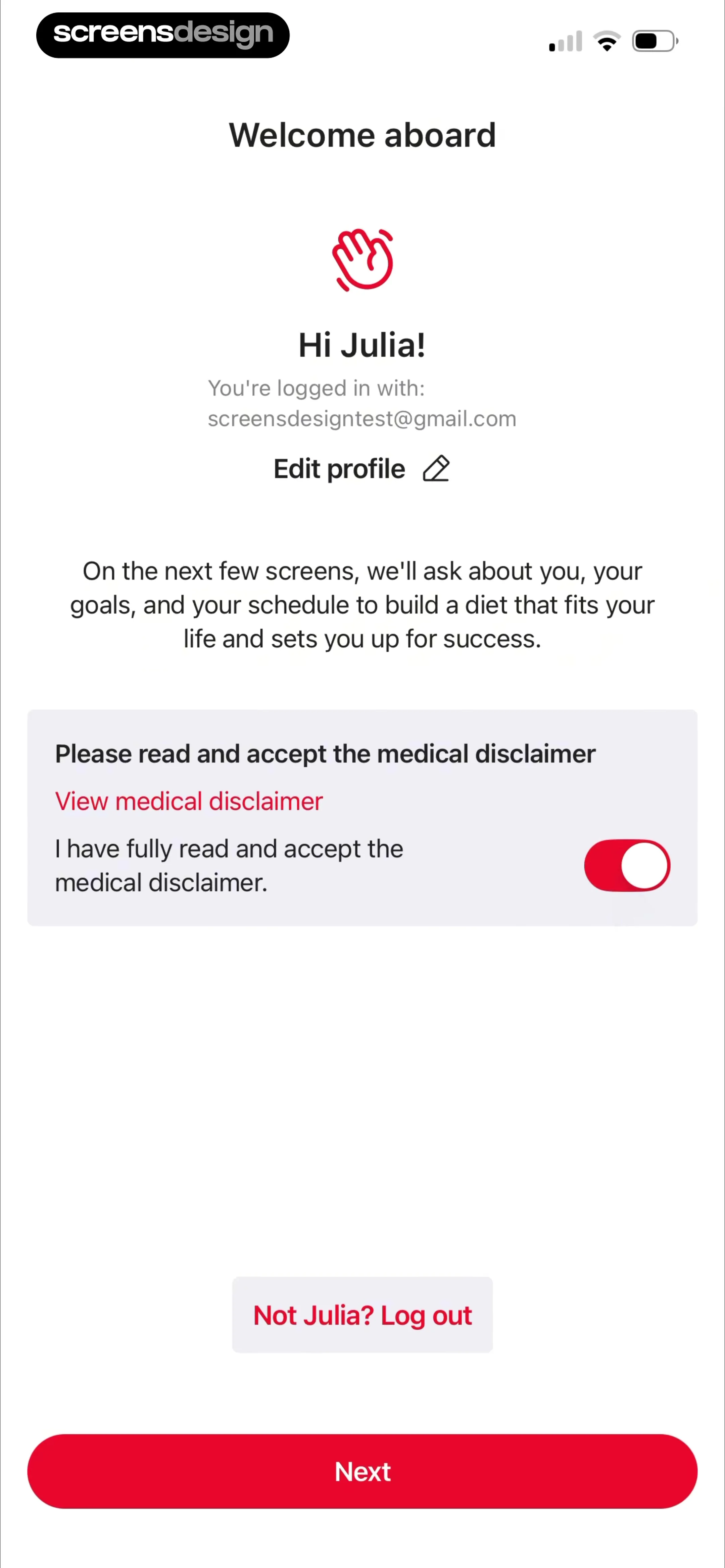 RP Diet Coach & Planner screen 6