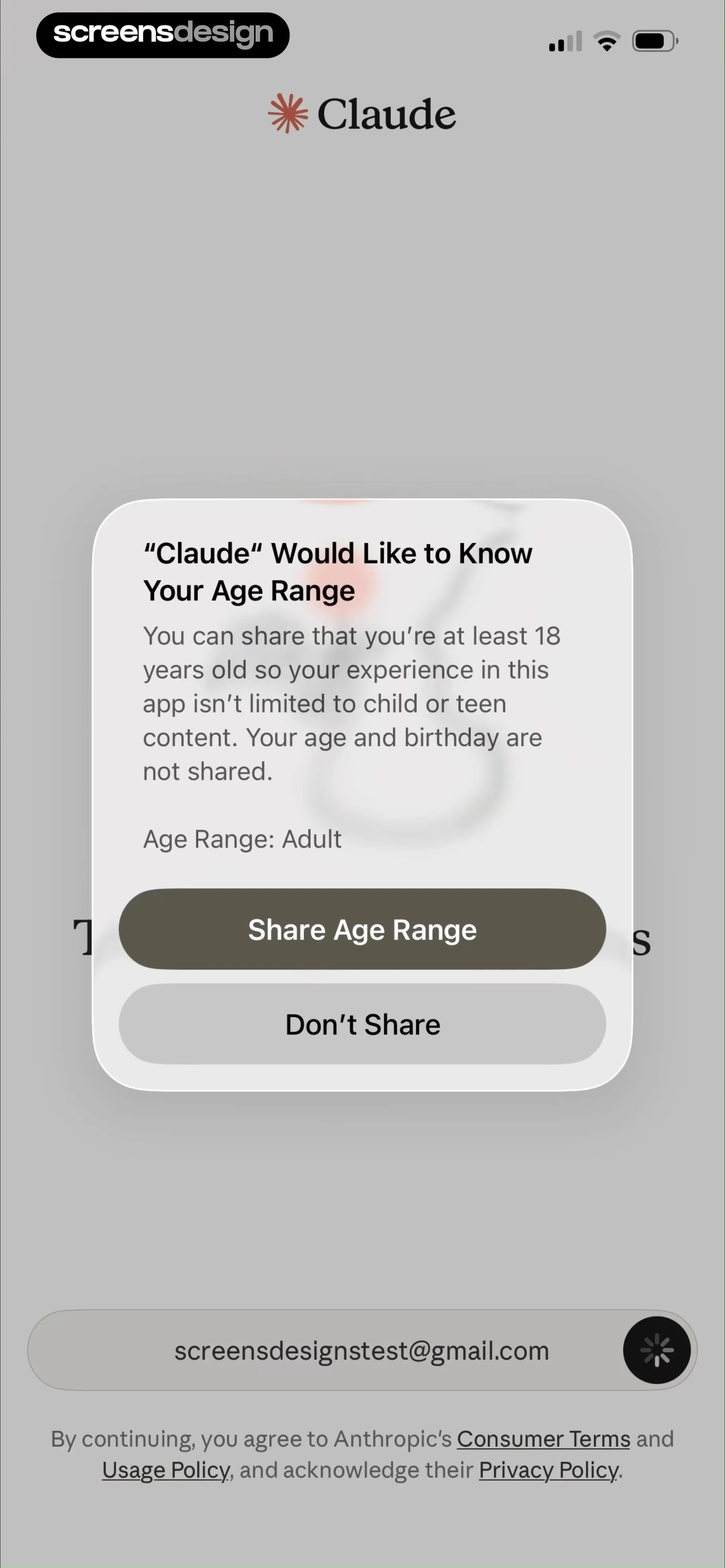 Claude by Anthropic screen 4