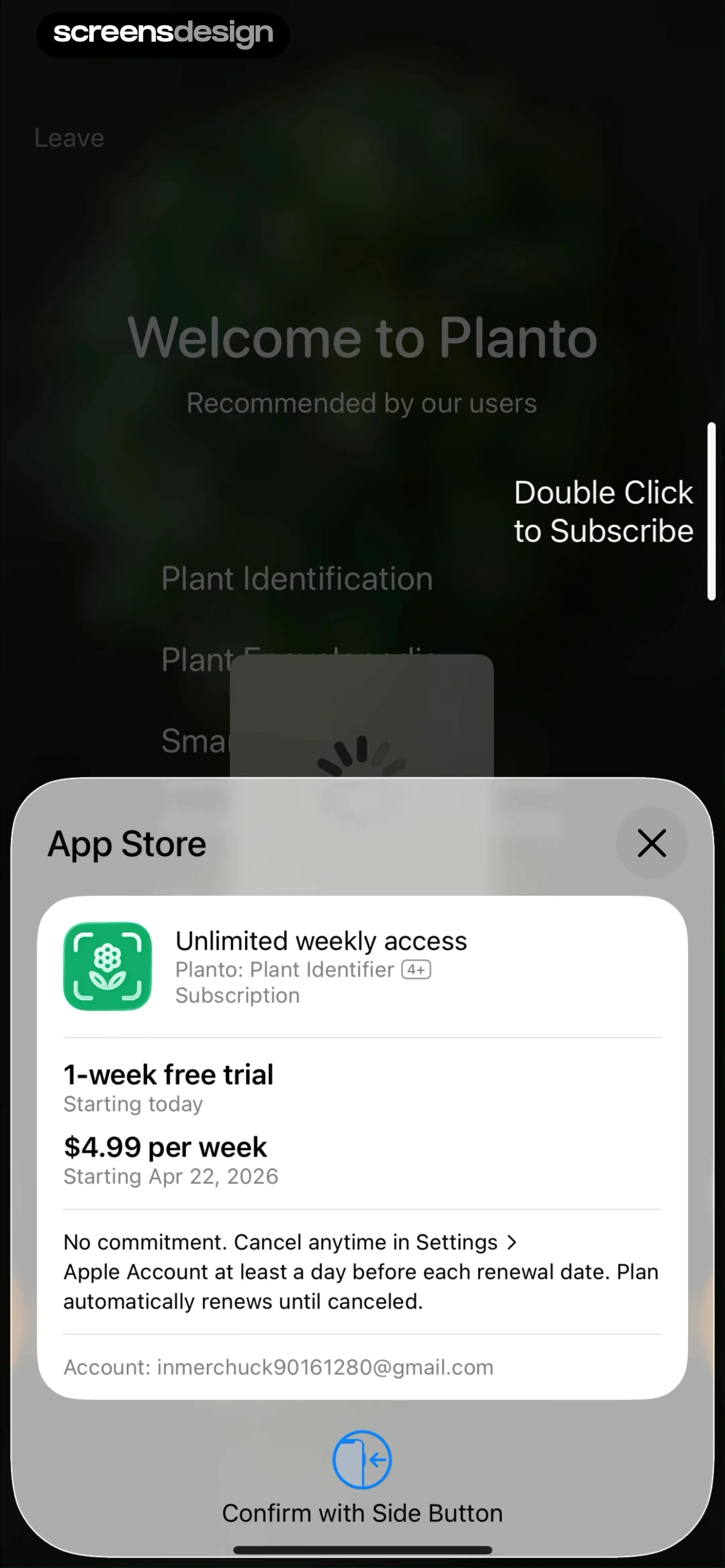 Planto: Plant Identifier screen 5
