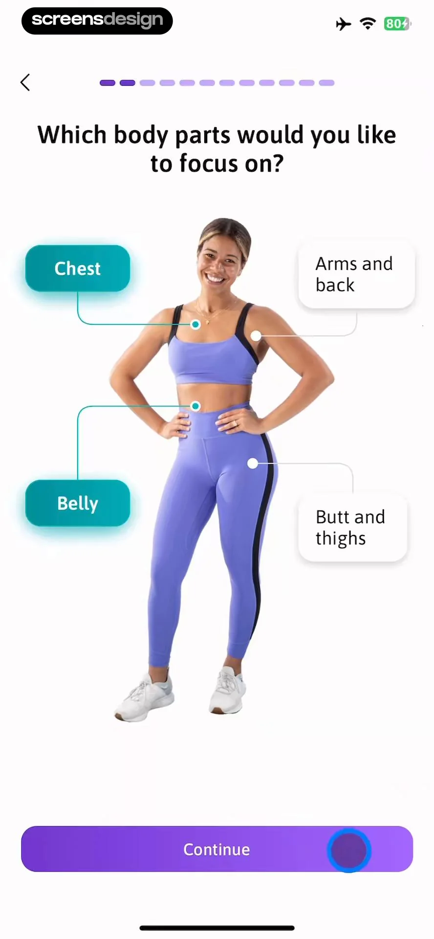 Radiance: Home Fitness Workout screen 5