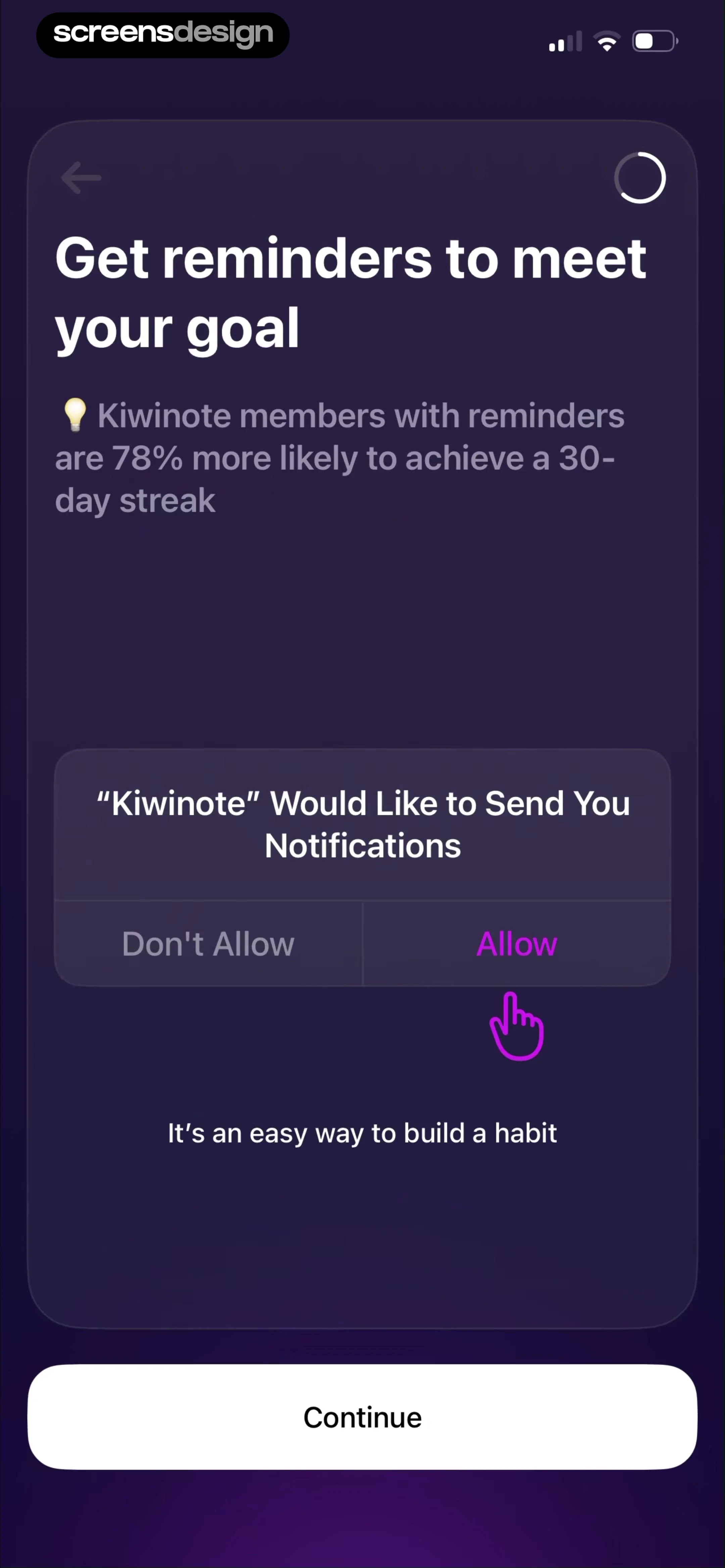 Kiwi AI - Notetaker screen 6