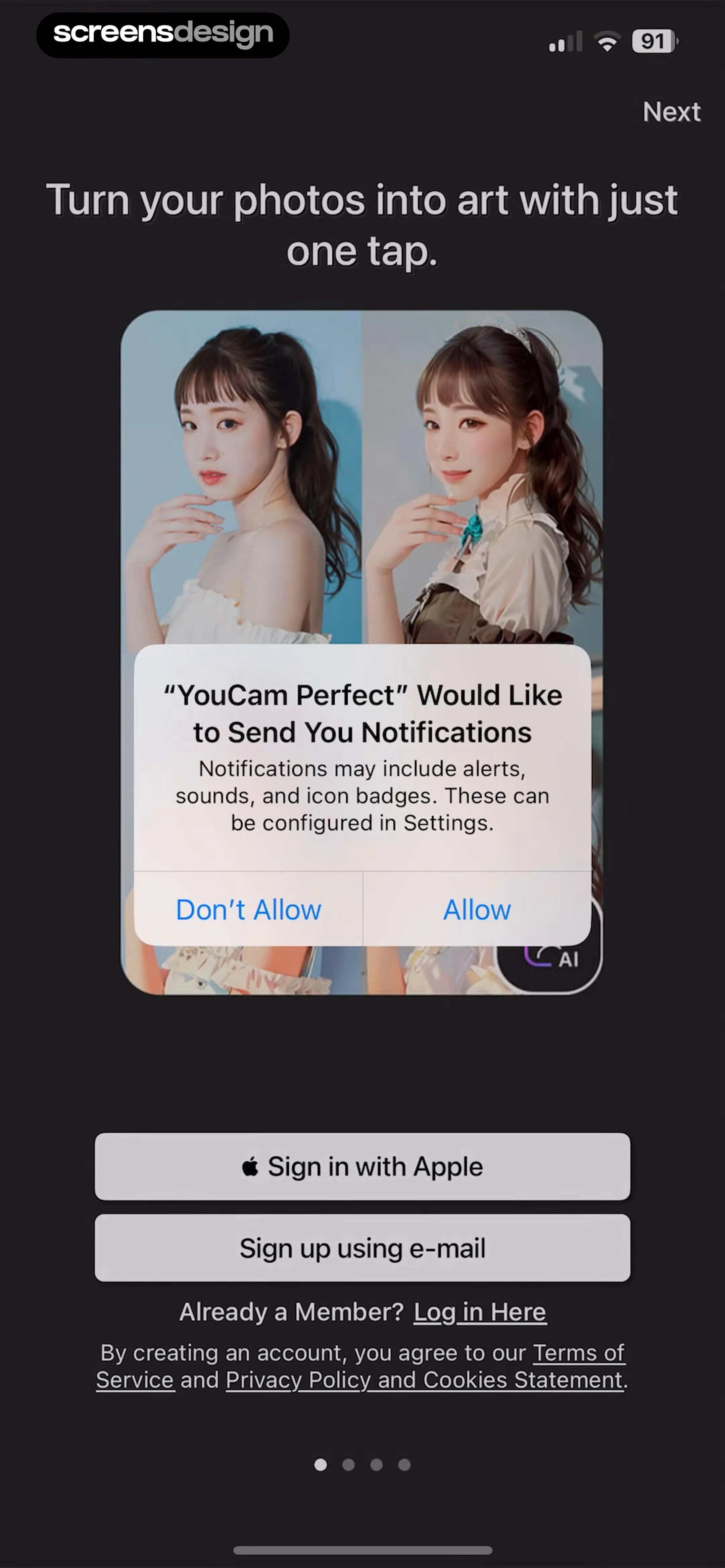 YouCam Perfect:AI Photo Editor screen 2