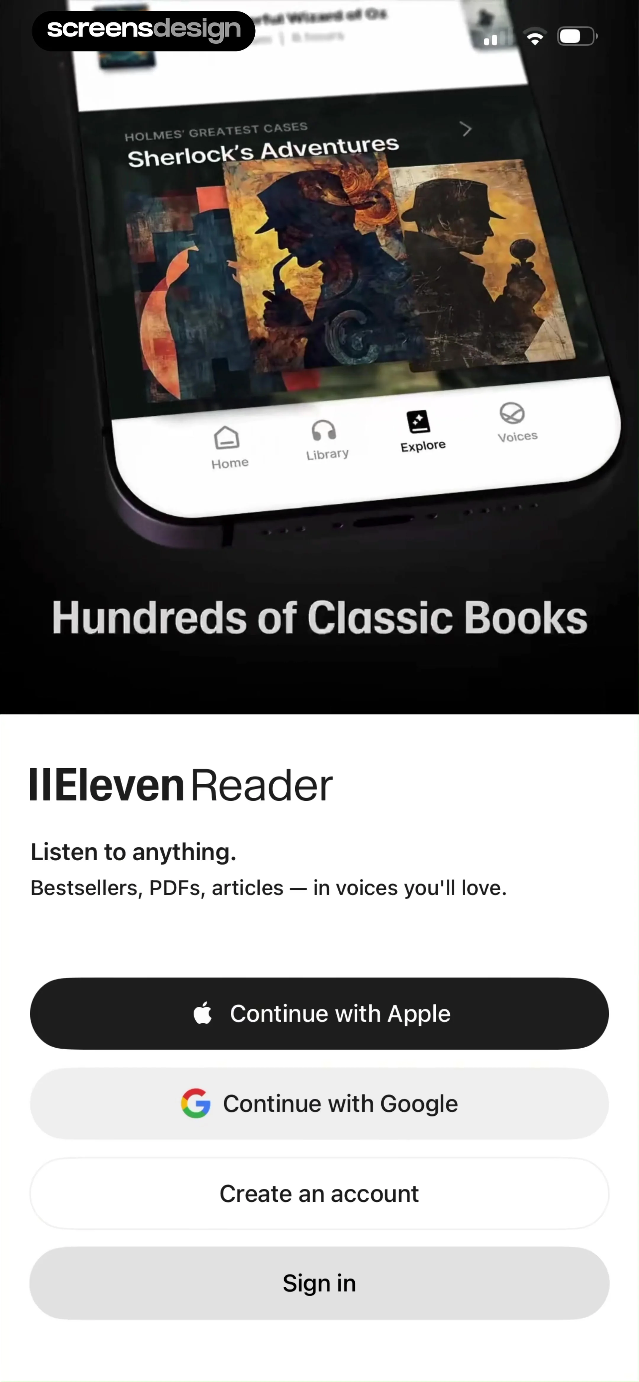 ElevenReader: Read Books Aloud screen 4