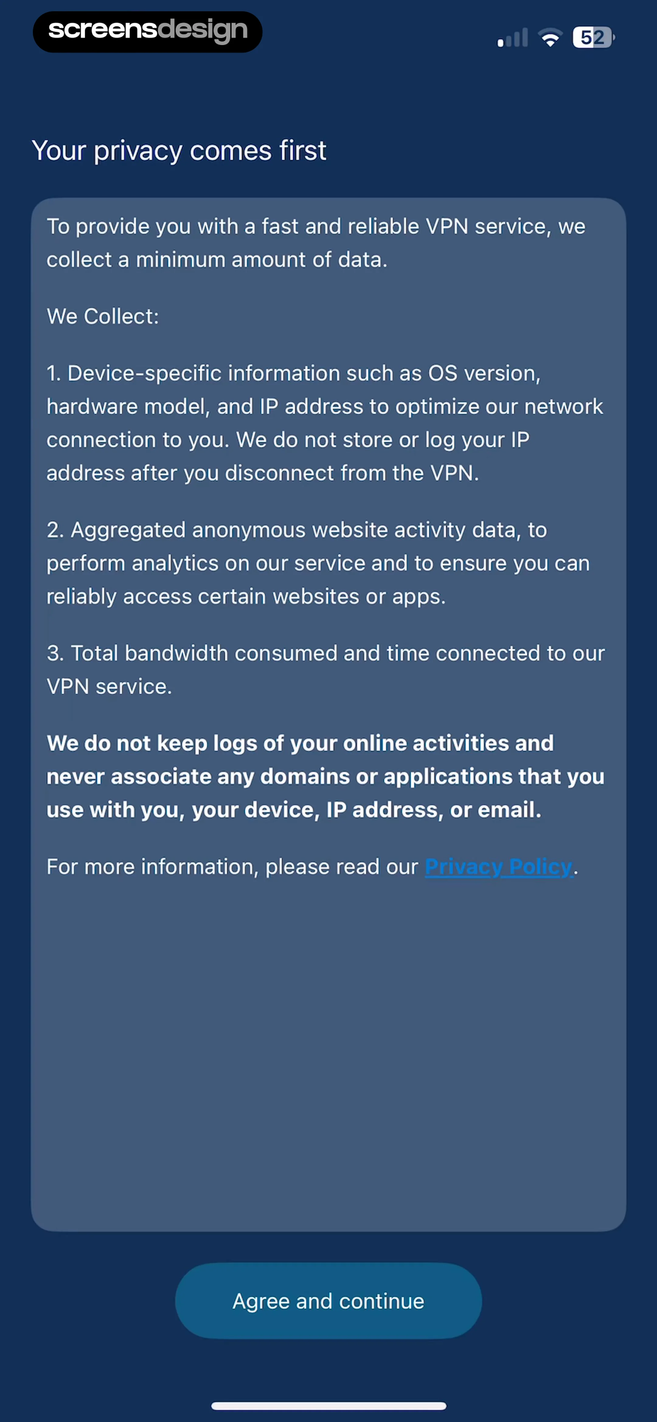 VPN - Fast VPN Super ™ screen 2
