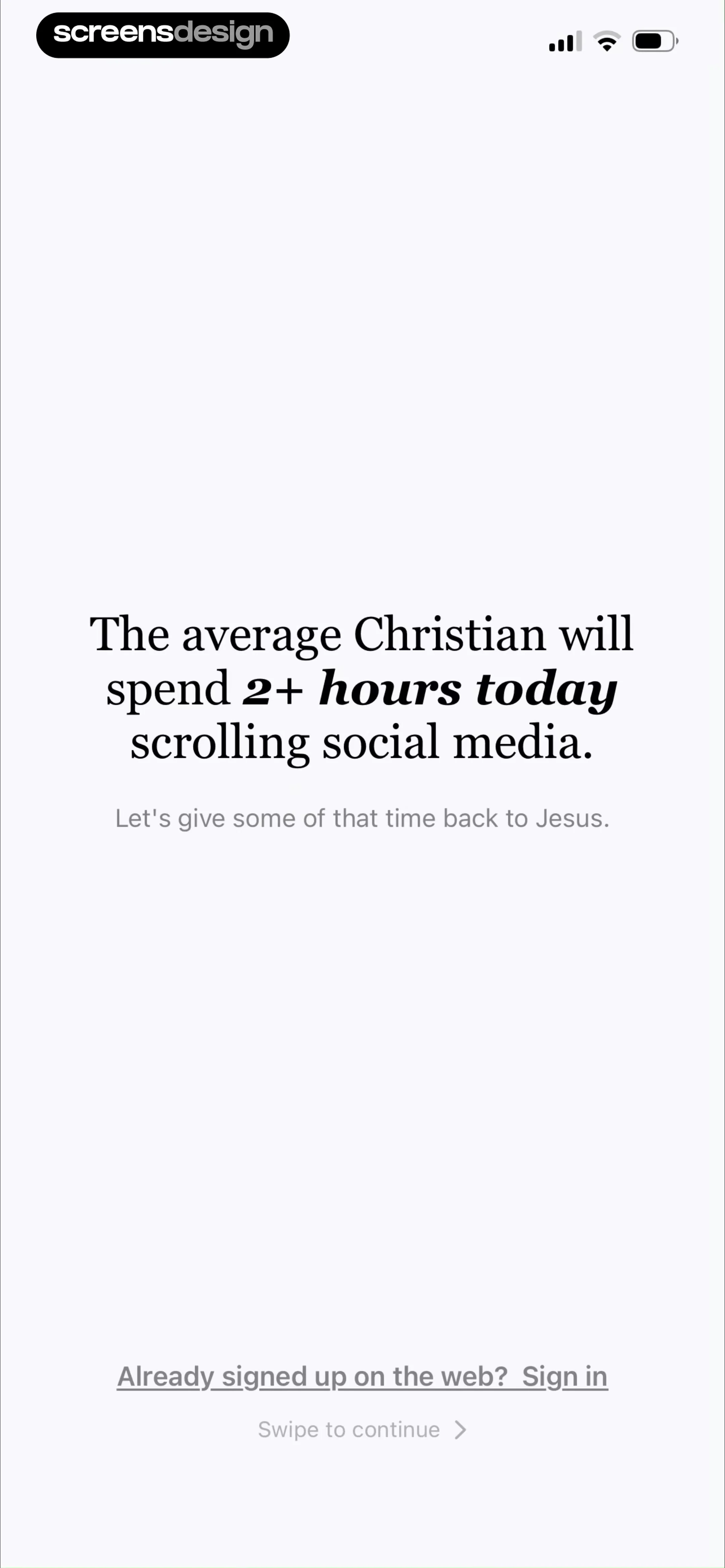Scroll The Bible screen 2
