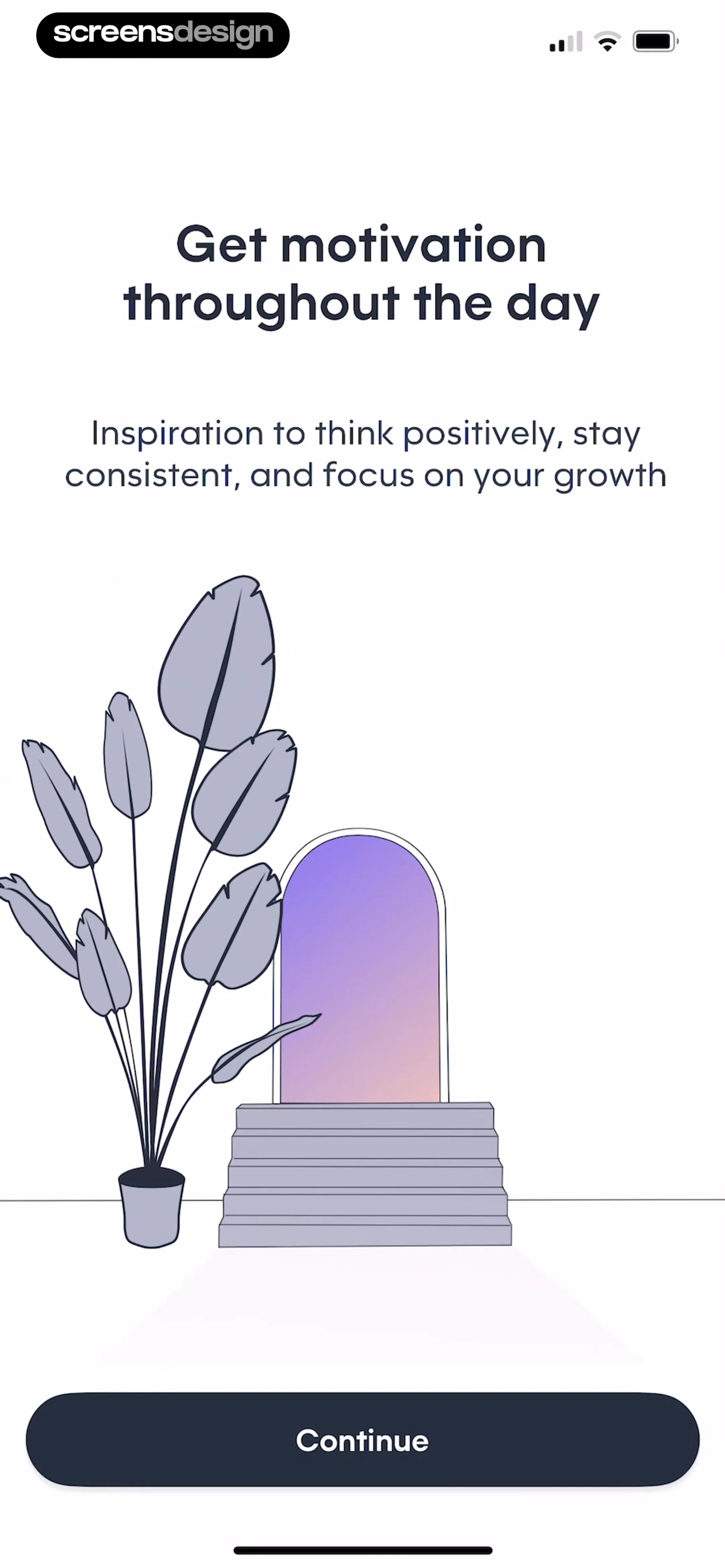 Motivation - Daily quotes screen 2