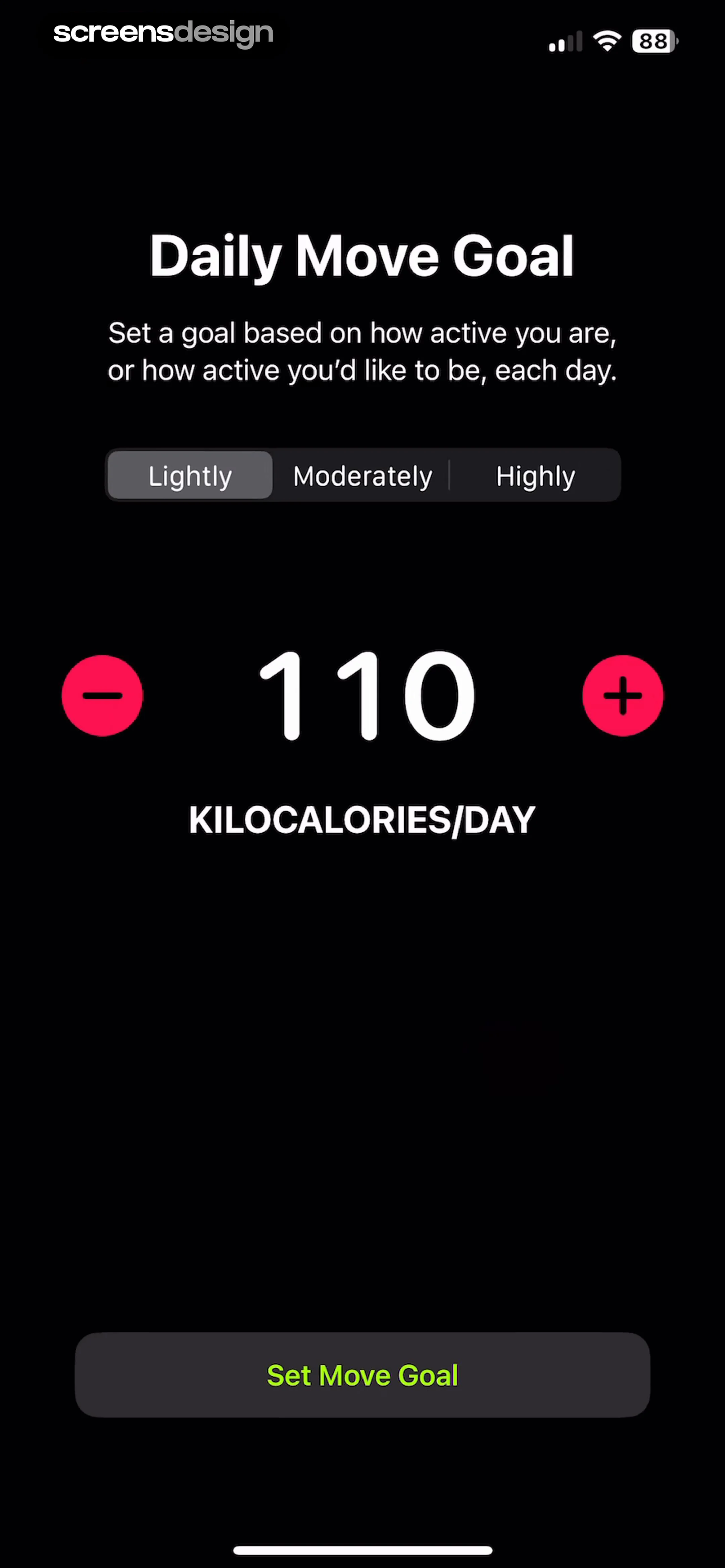 Apple Fitness screen 7