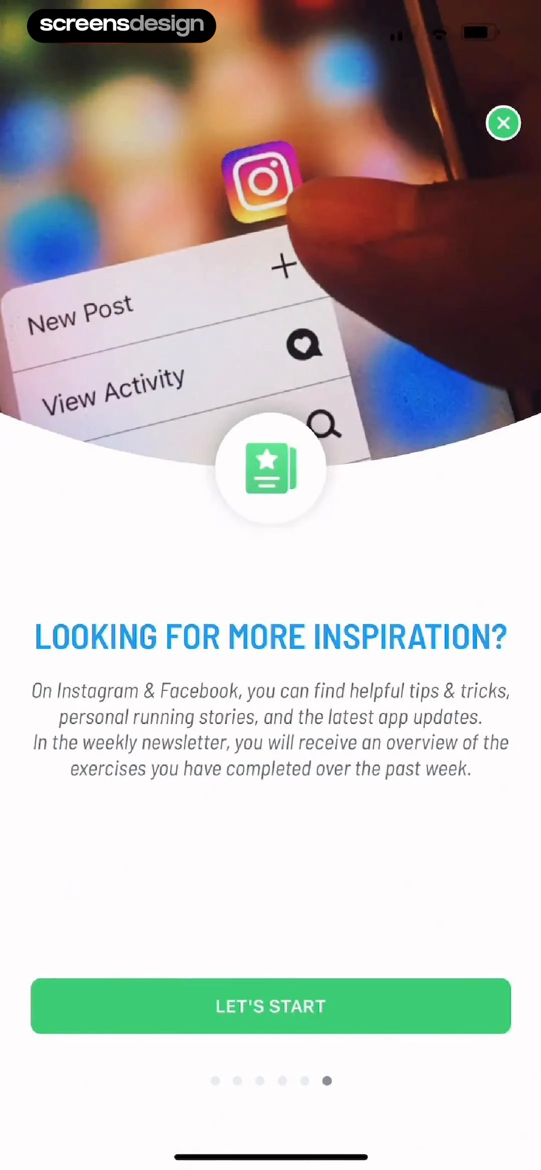 Start 2 Run screen 7
