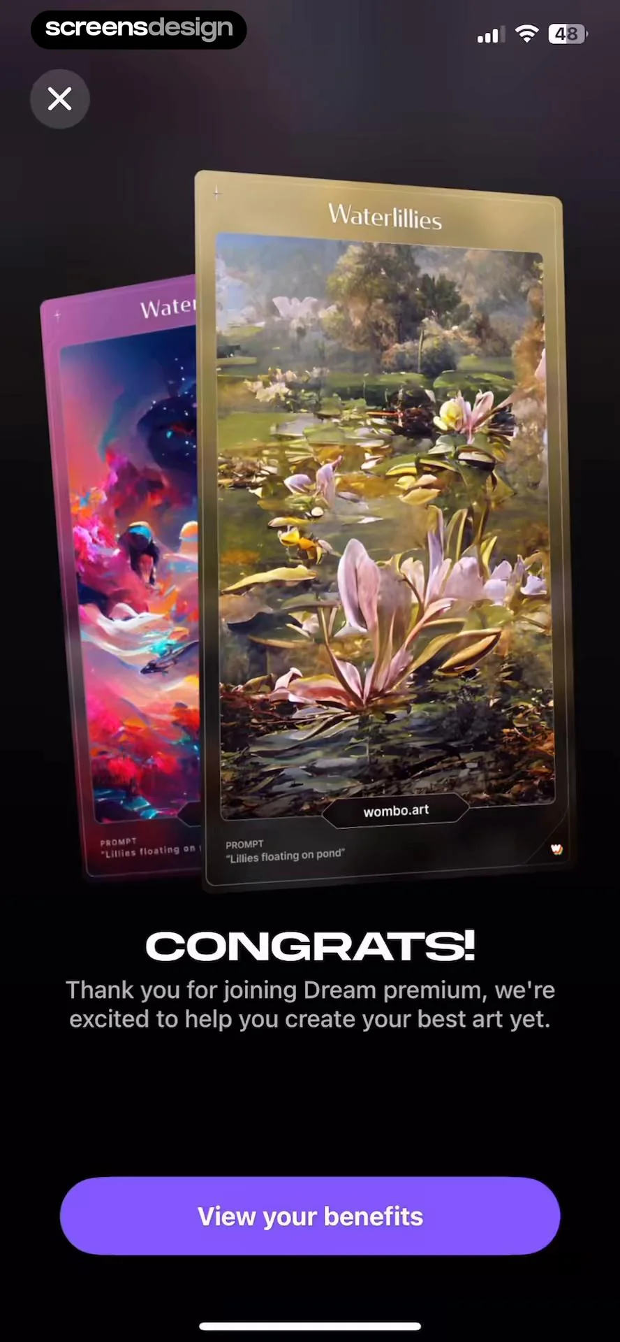 WOMBO Dream - AI Art Generator screen 4