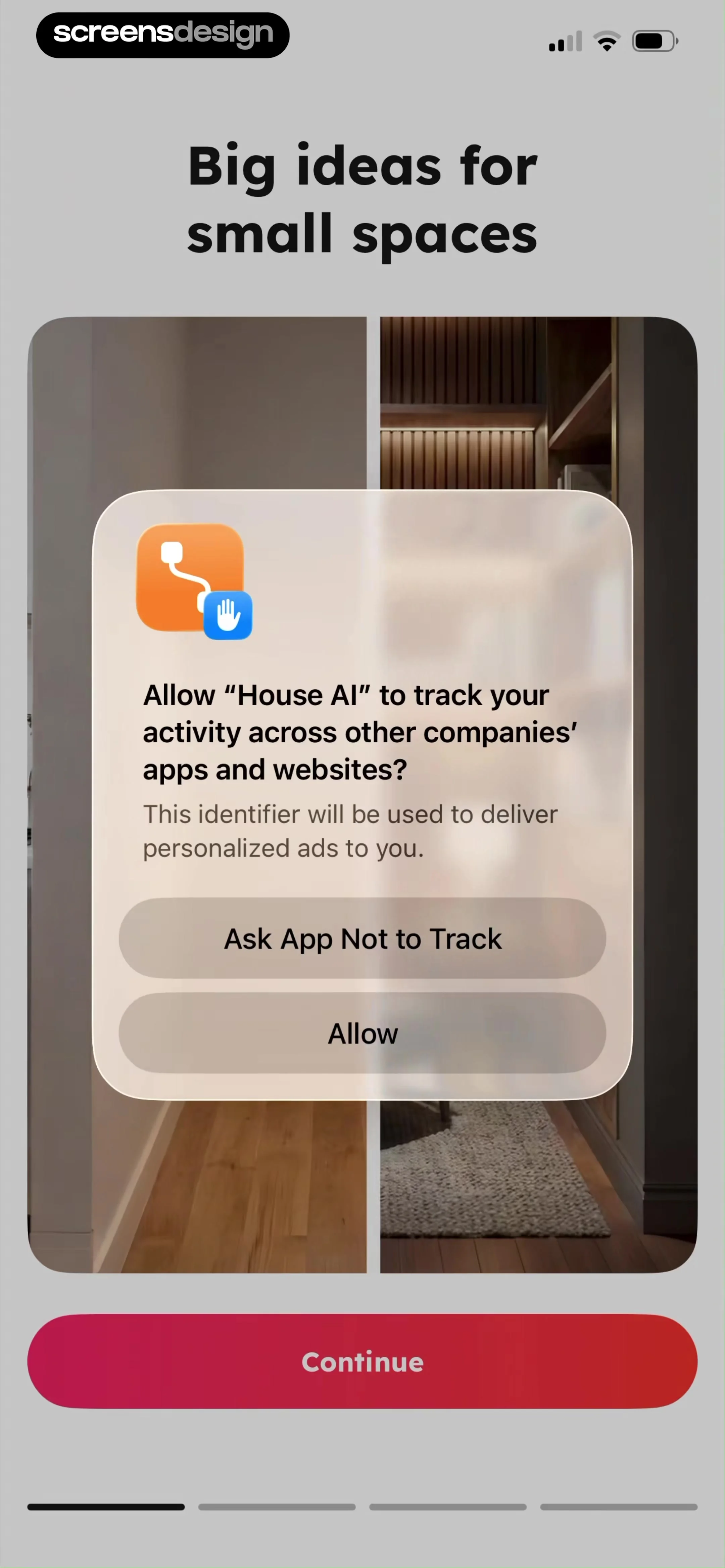 House AI: AI Room Design, Home screen 2