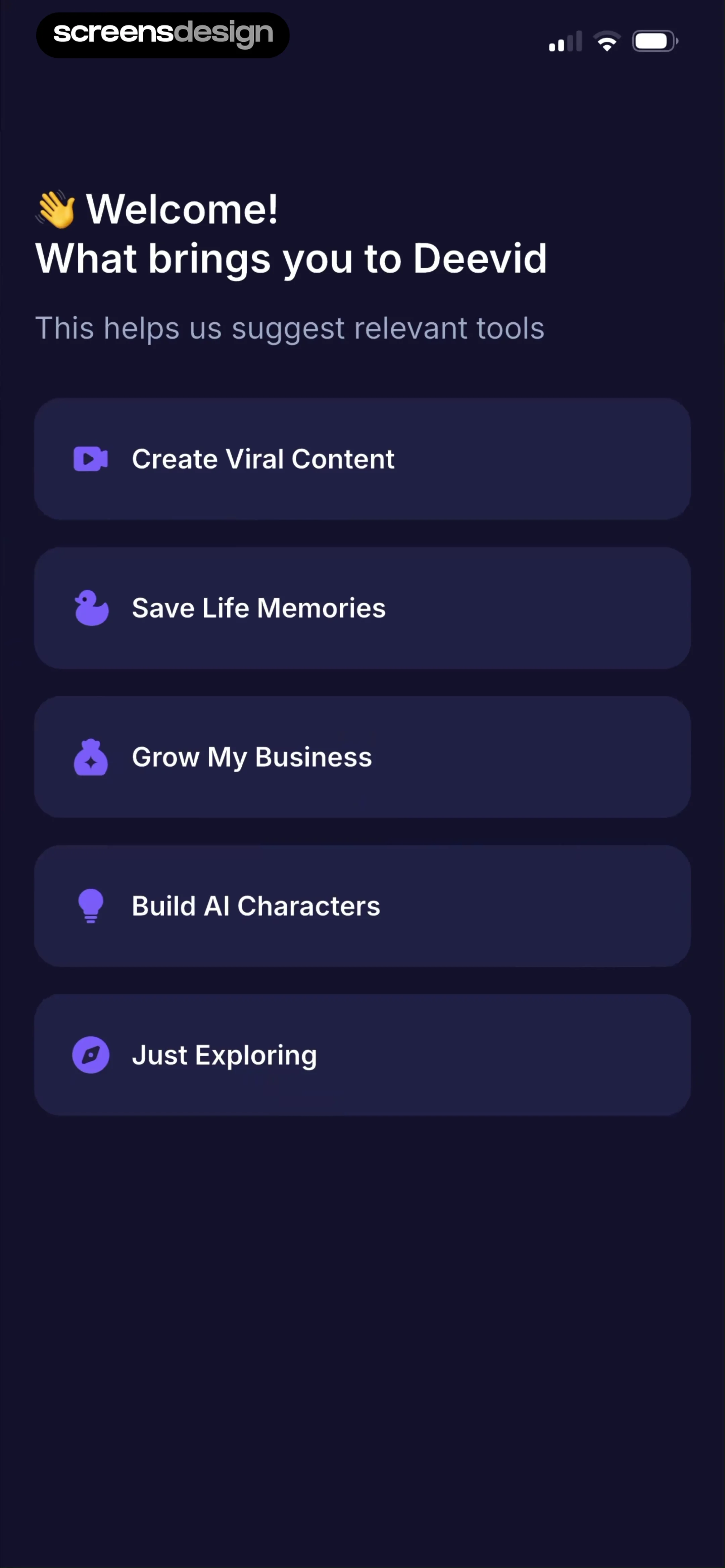 DeeVid - AI Video Generator screen 7
