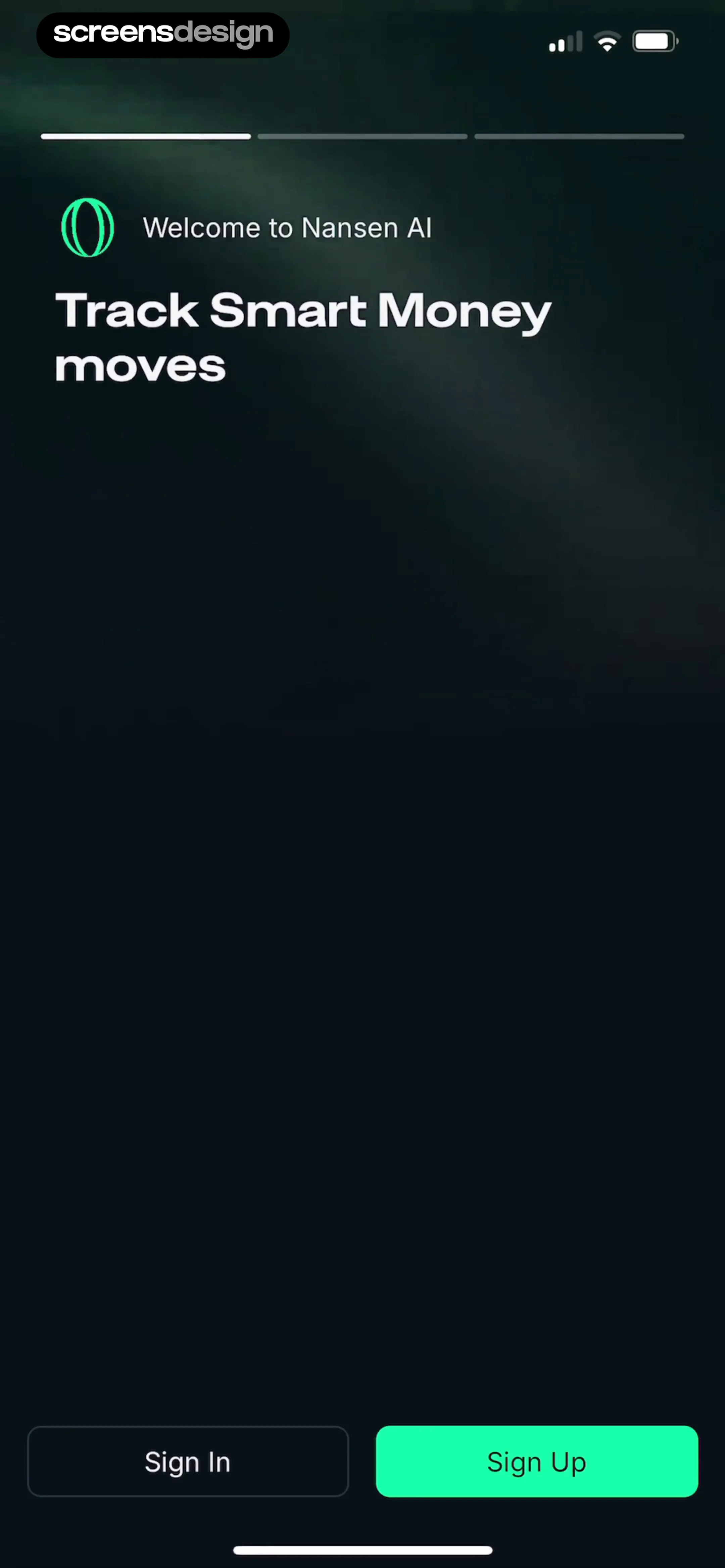 Nansen AI screen 2