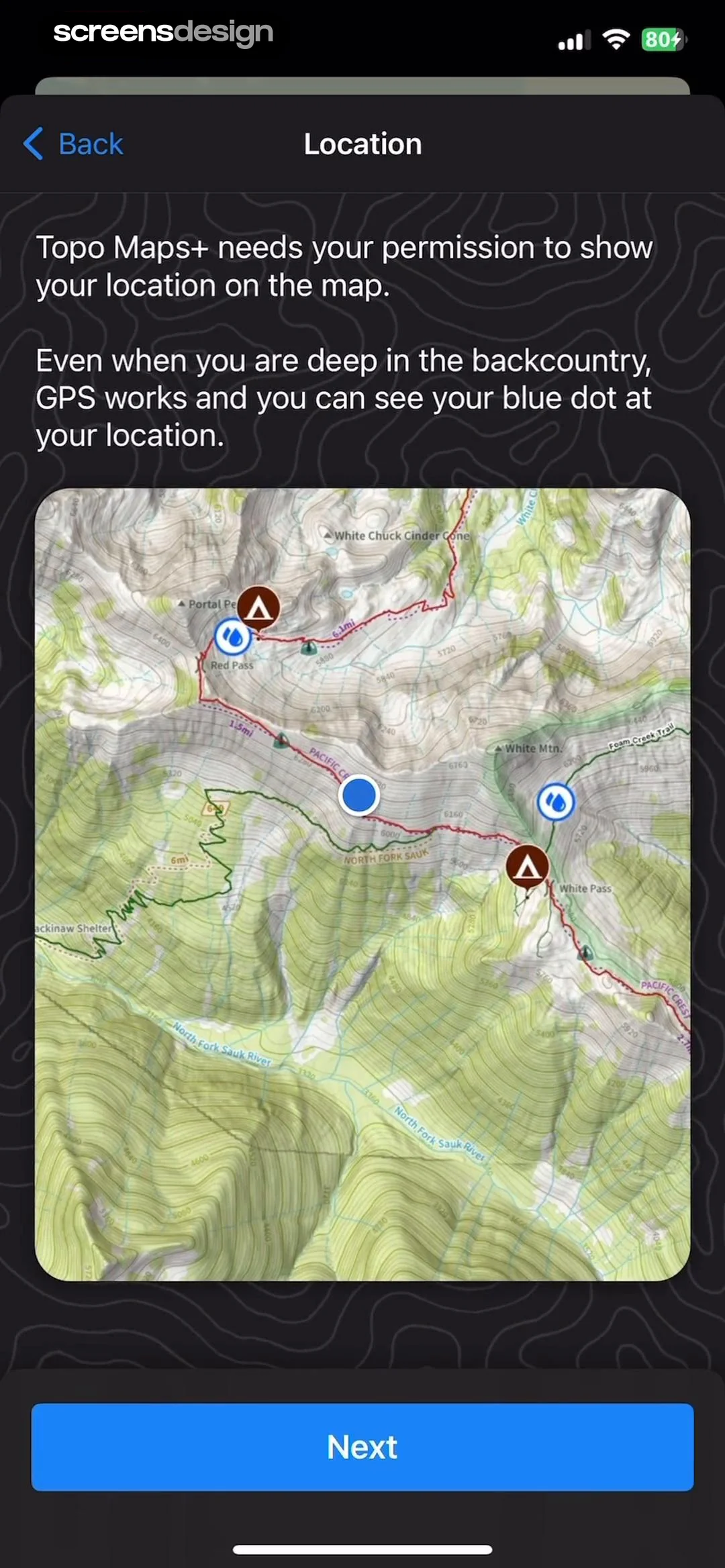 Topo Maps+: Topographic Maps screen 4